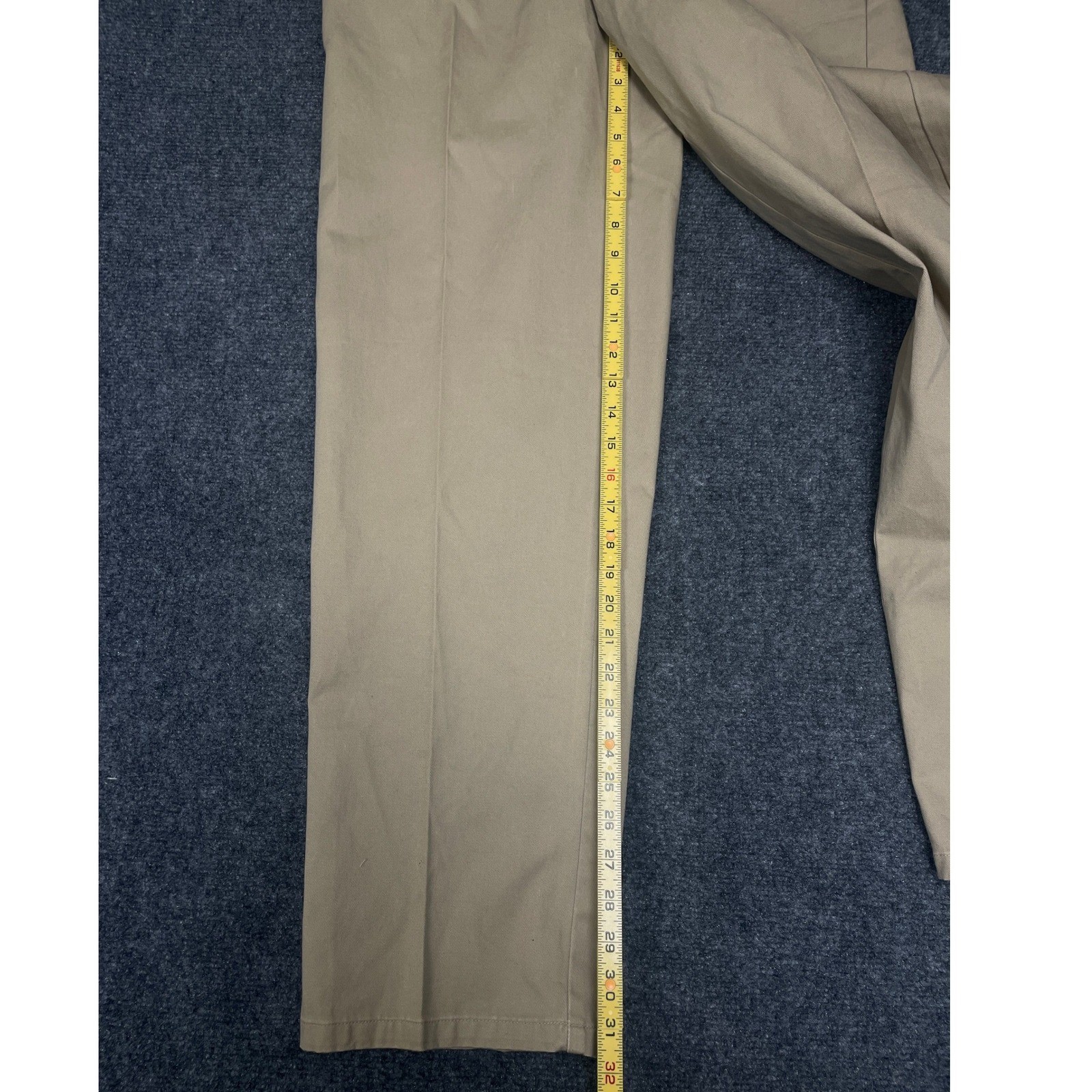 Banana Republic Driving Pants Women 33/32 Khaki Vintage Safari Cotton Chino