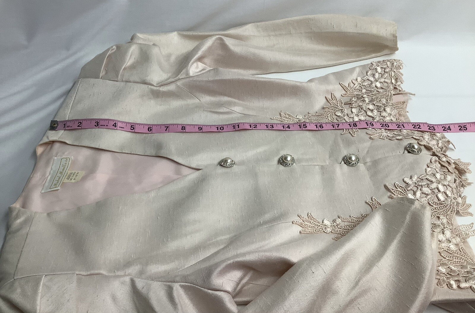 Michael Marcella Ltd Light Pink Skirt Set Womens Vintage Size 6 MTG230220/MB4