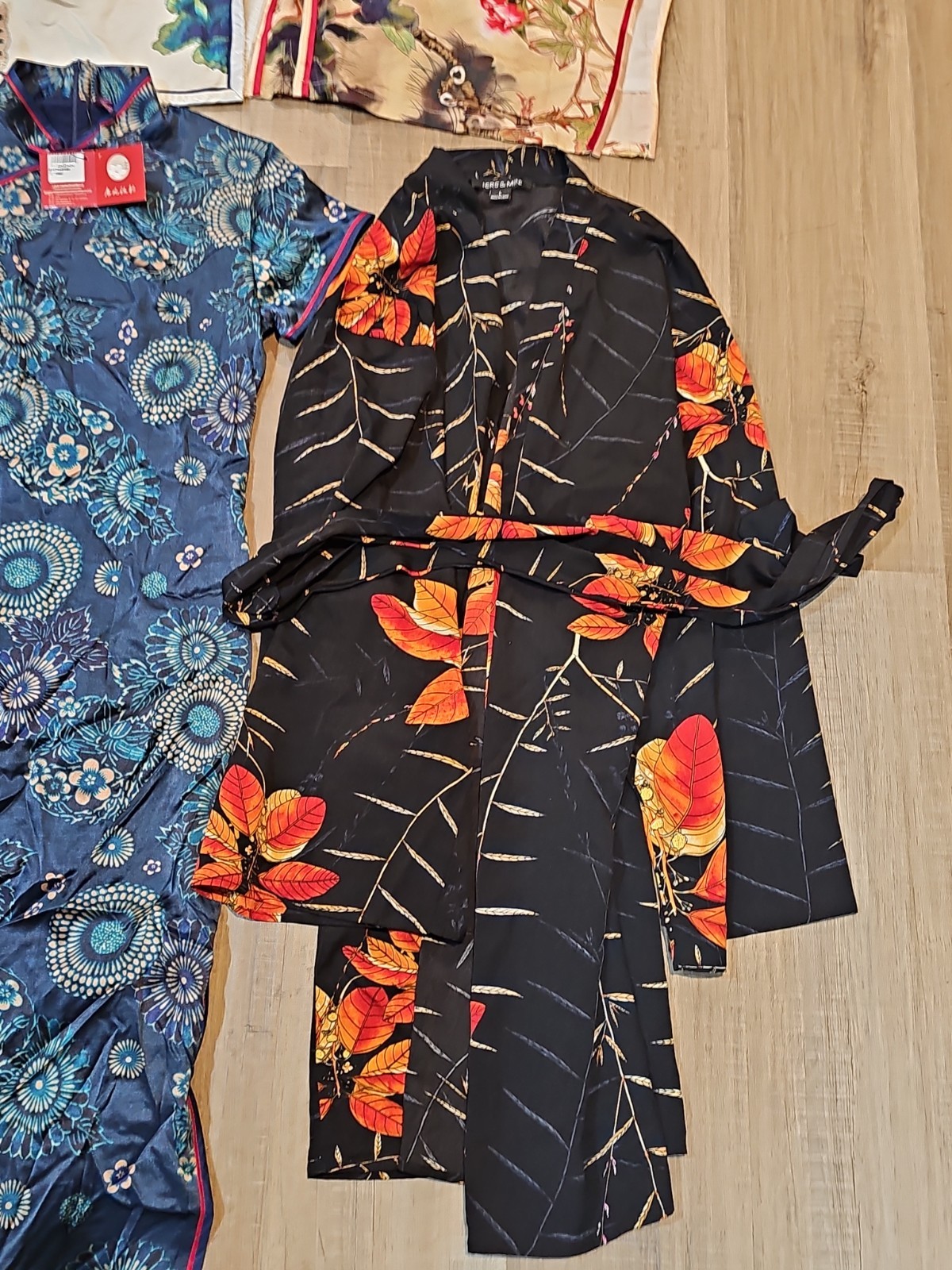 6 – Silk Chinese Cheongsam Dresses Size Large Pre Owned Excellent & 1 XL NWT