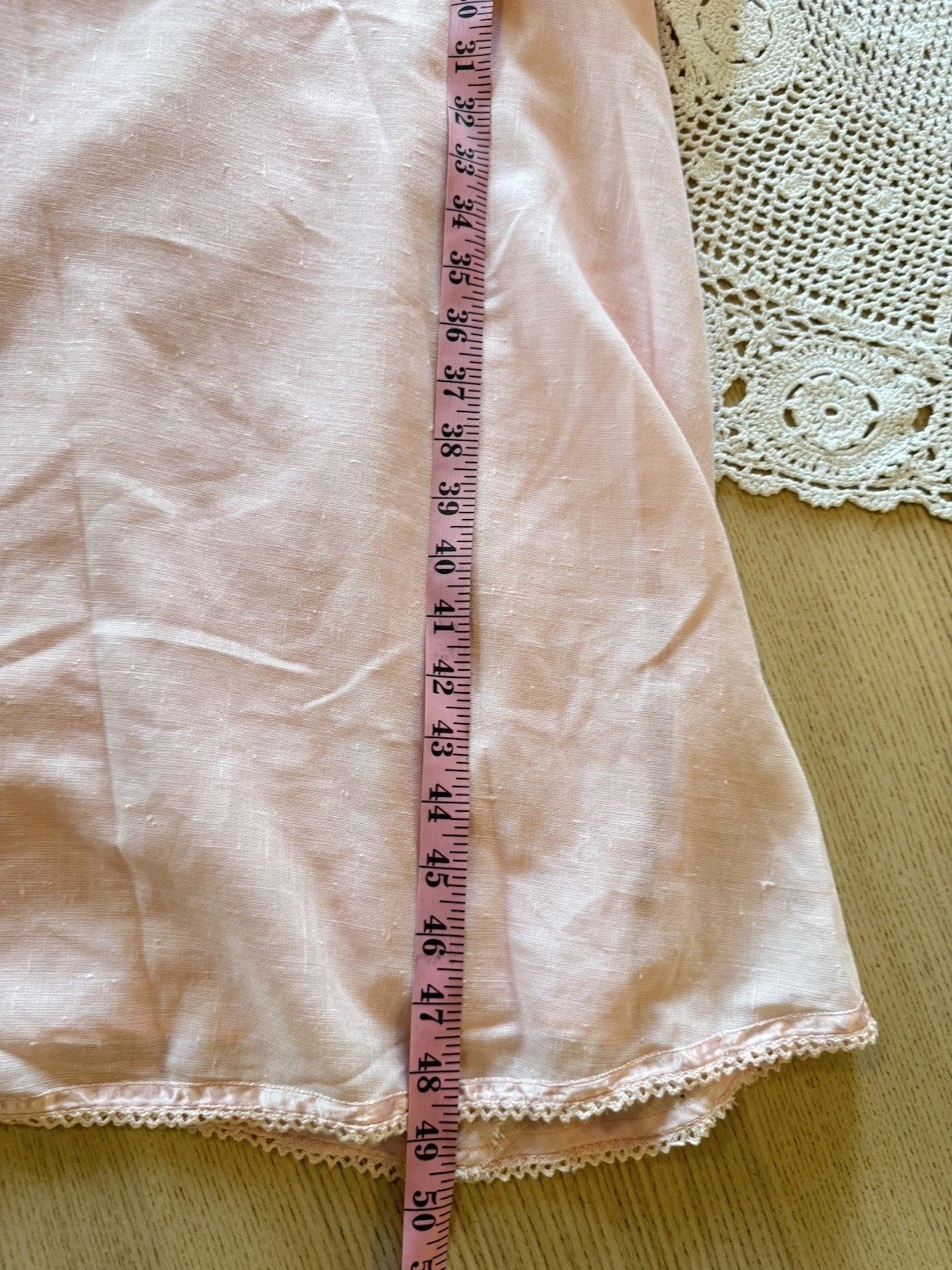 Trivia By Charm Of Hollywood Vintage Rare Pink Dress Gown Size S Maxi Ruffles