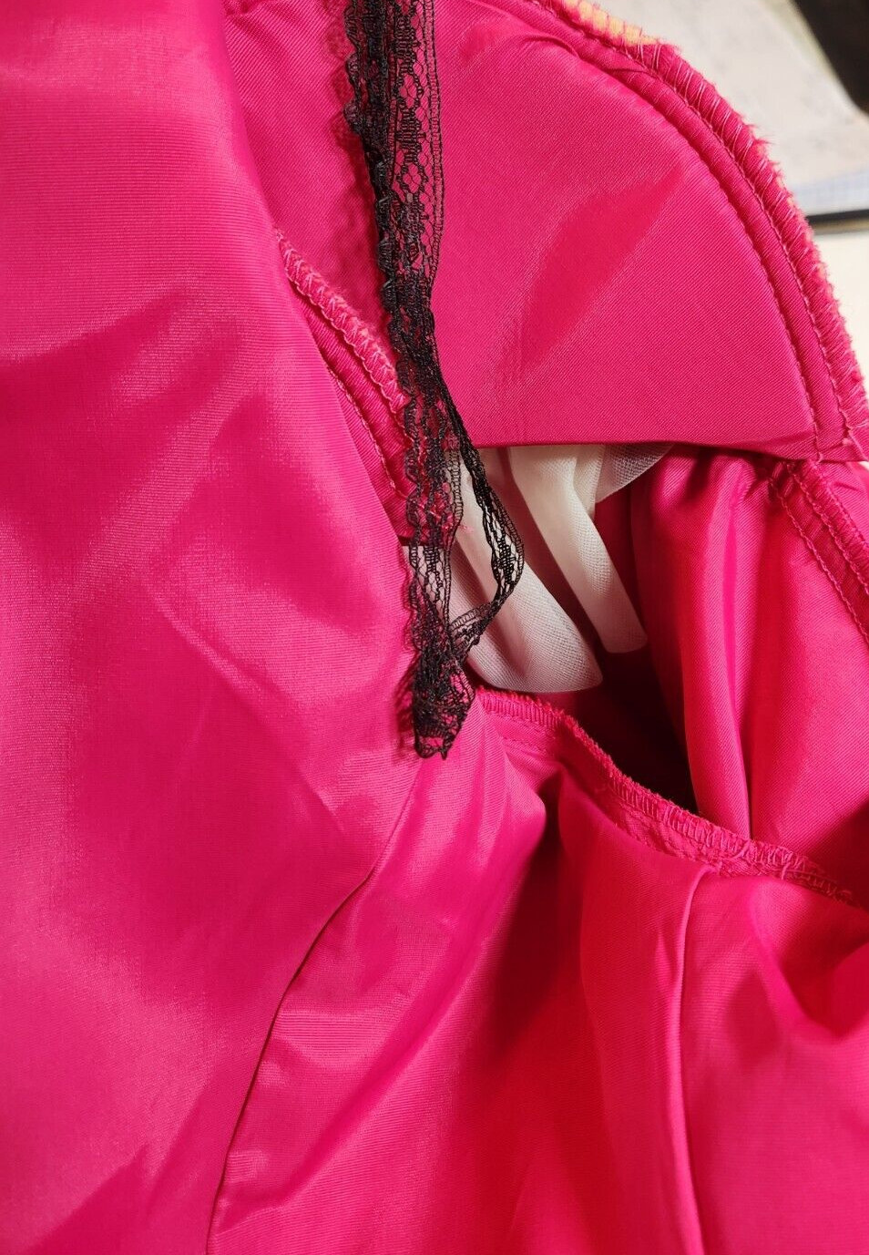 Vtg Barbara Chodos for Michael Marcella Pink Short Puff Sleeve Jacket Sz 12 NWD