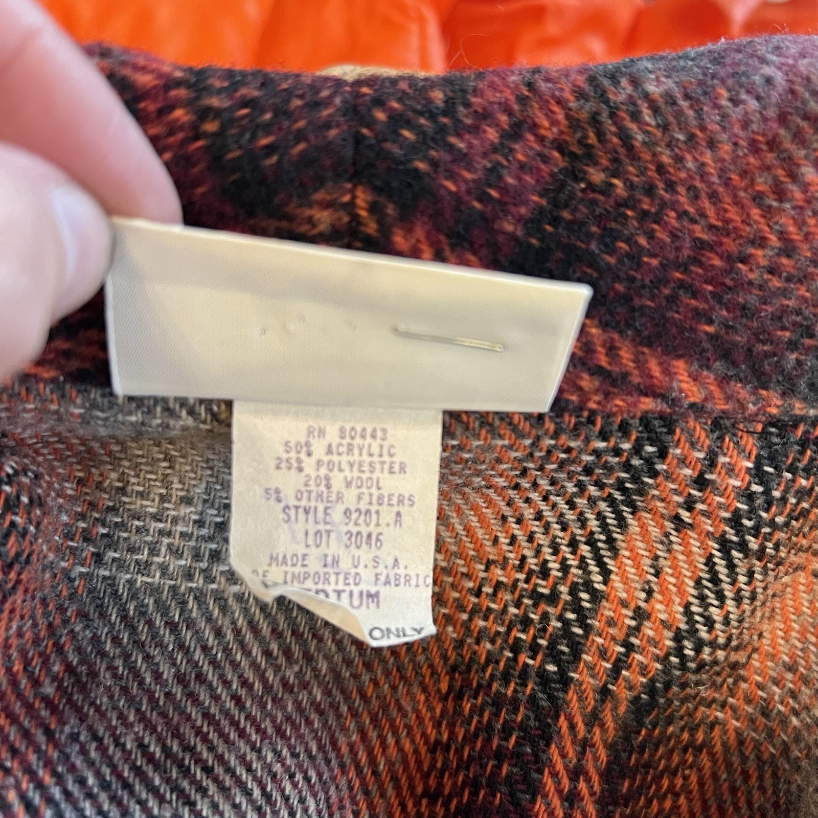 Vintage 90s Arizona Flannel Plaid Women’s Jacket Womens M L
