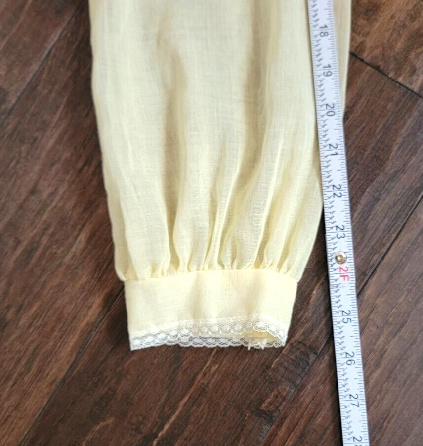Gunne Sax Romantic Renaissance Bridal Collection Maxi Dress Vintage SZ 13 FLAWS