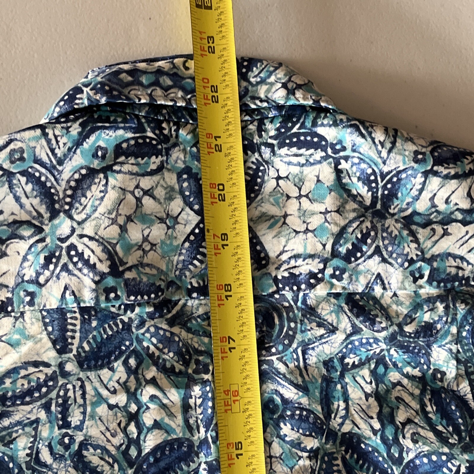 1950s Vintage Women S Robin’s For Iolani Aloha Shirt Repaired Selvedge Rayon