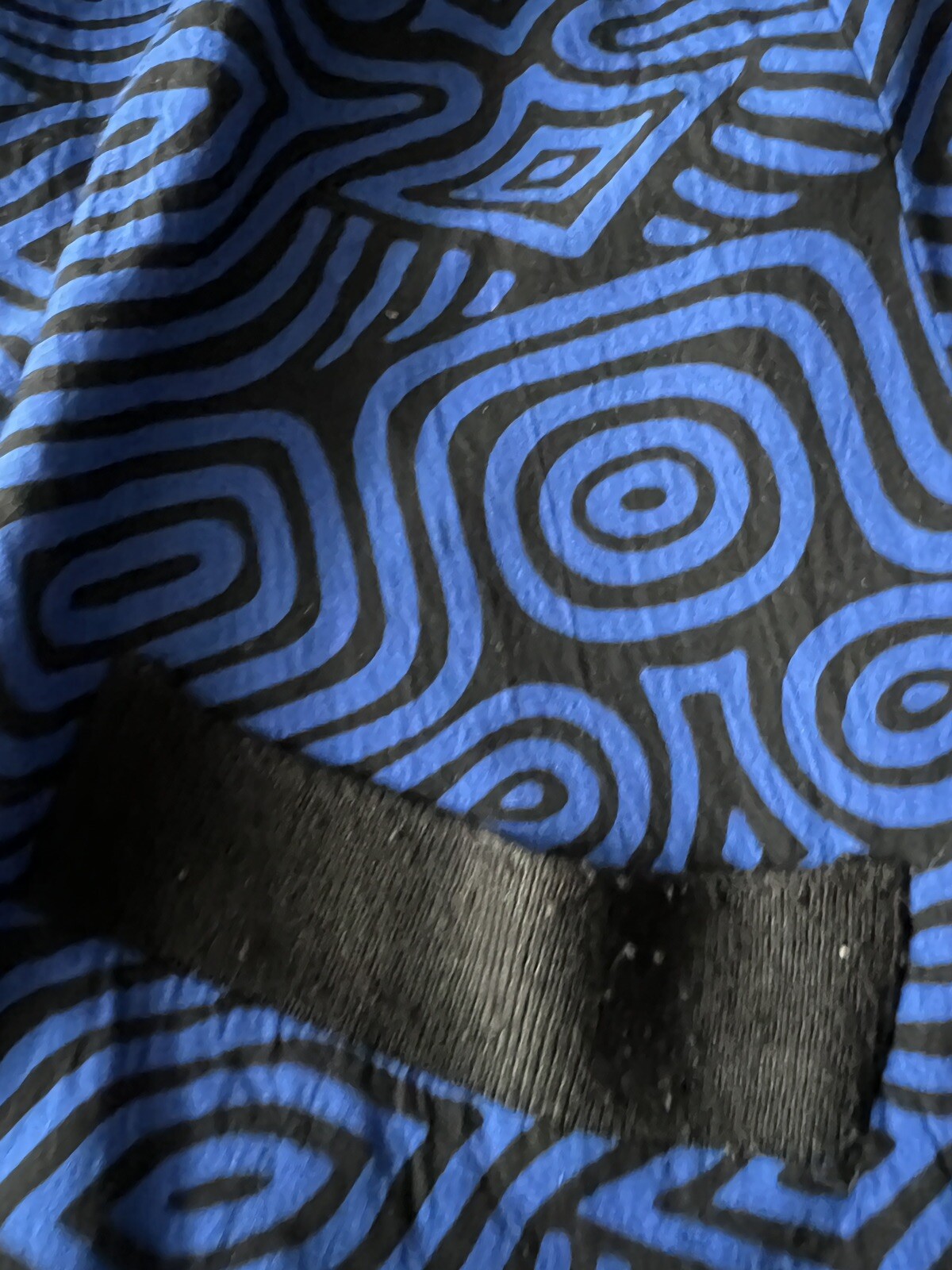 canvasbacks lutton horsfield Large Vintage Blazer Fun Blue Design