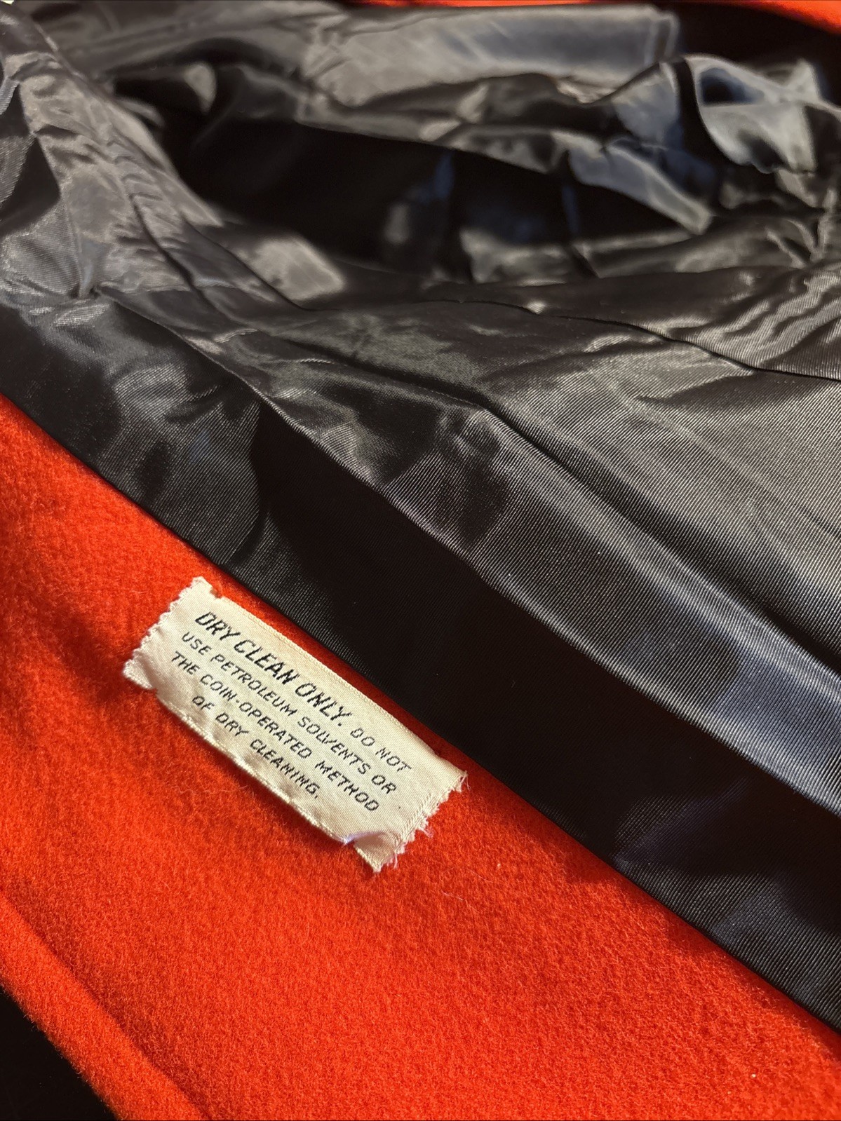 Chas. A. Stevens & Co Vintage Red Peacoat Studio Six Collection