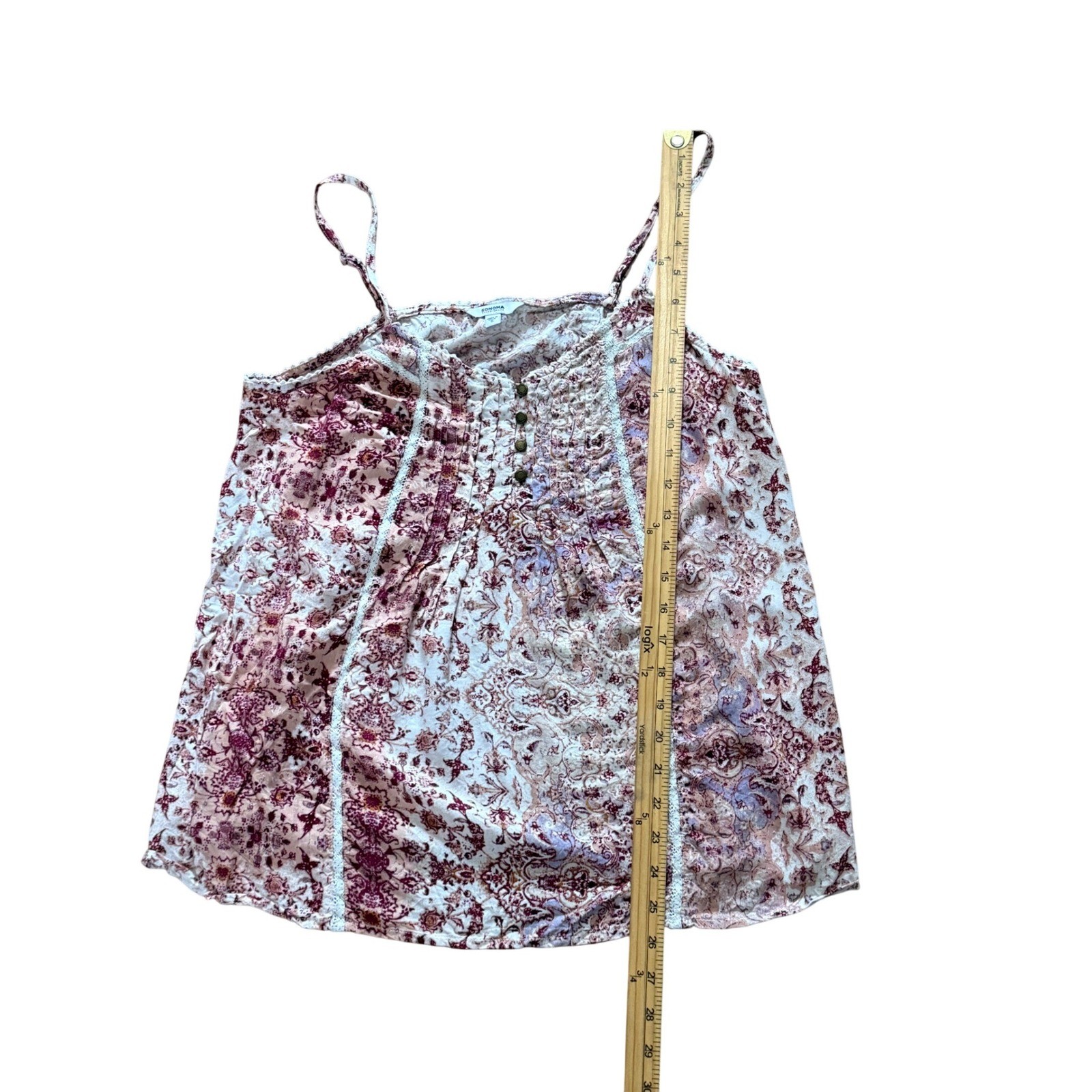 Cottage Core Boho Cami’s Rayon Flowy Floral Feminine Sonoma Sz Small Lot of 2