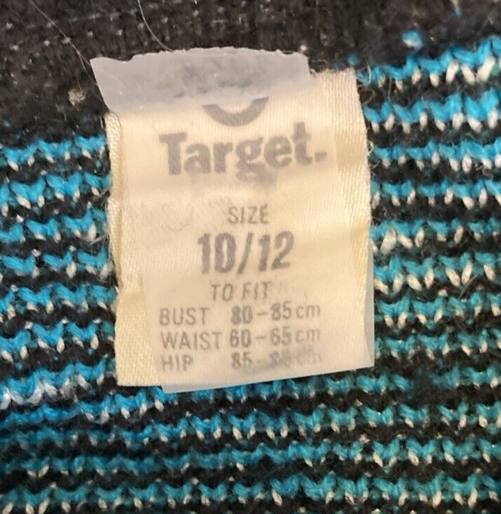 Vintage, 1980’s Women’s Oversize Knit Sweater w/Padded Shoulders, Size M