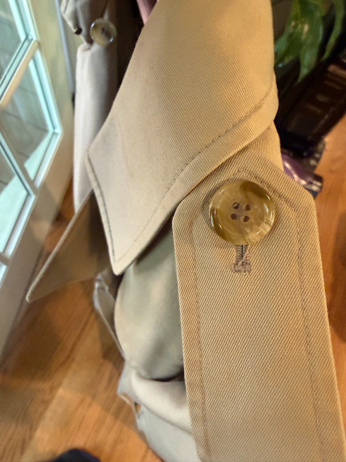 Vintage Burberrys’ Saks 5th Ave trench coat