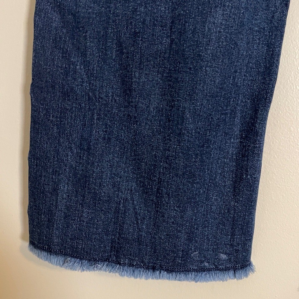 Susan Graver Capris Womens 6 Blue Jeans 90s Vintage Classic Minimalist Normcore