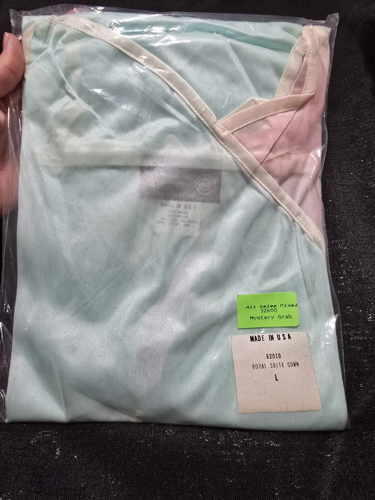 Vintage Undercover Wear International Boutique Nos Spaghetti Strap Nightgown