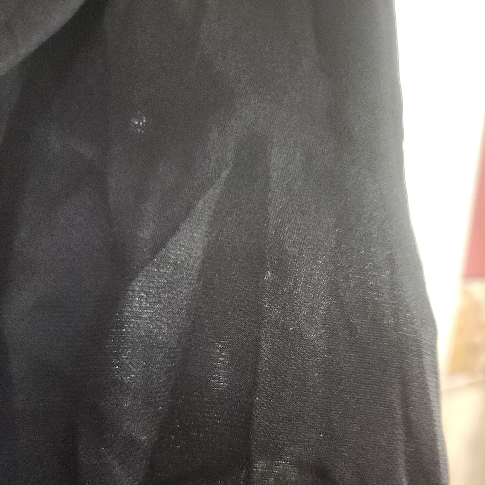 Vintage Vassarette Underneath it all Black Full Slip Nylon Lace Sz 34LL Lingerie