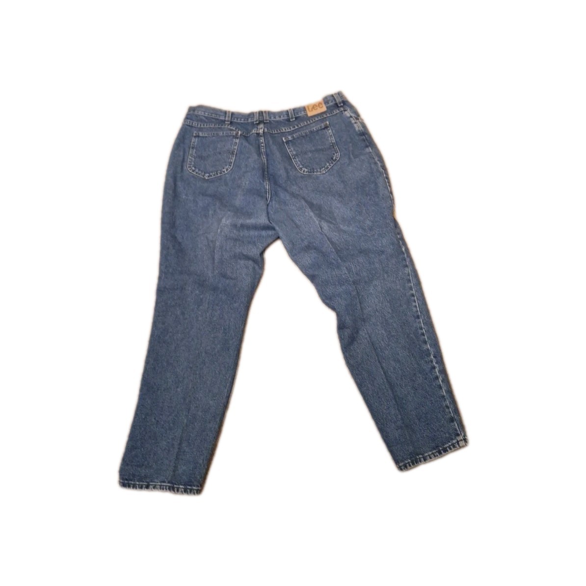 Vintage Lee Womens Plus Size Jeans 57″ Waist 30″ Inseam Comfy Dark Wash