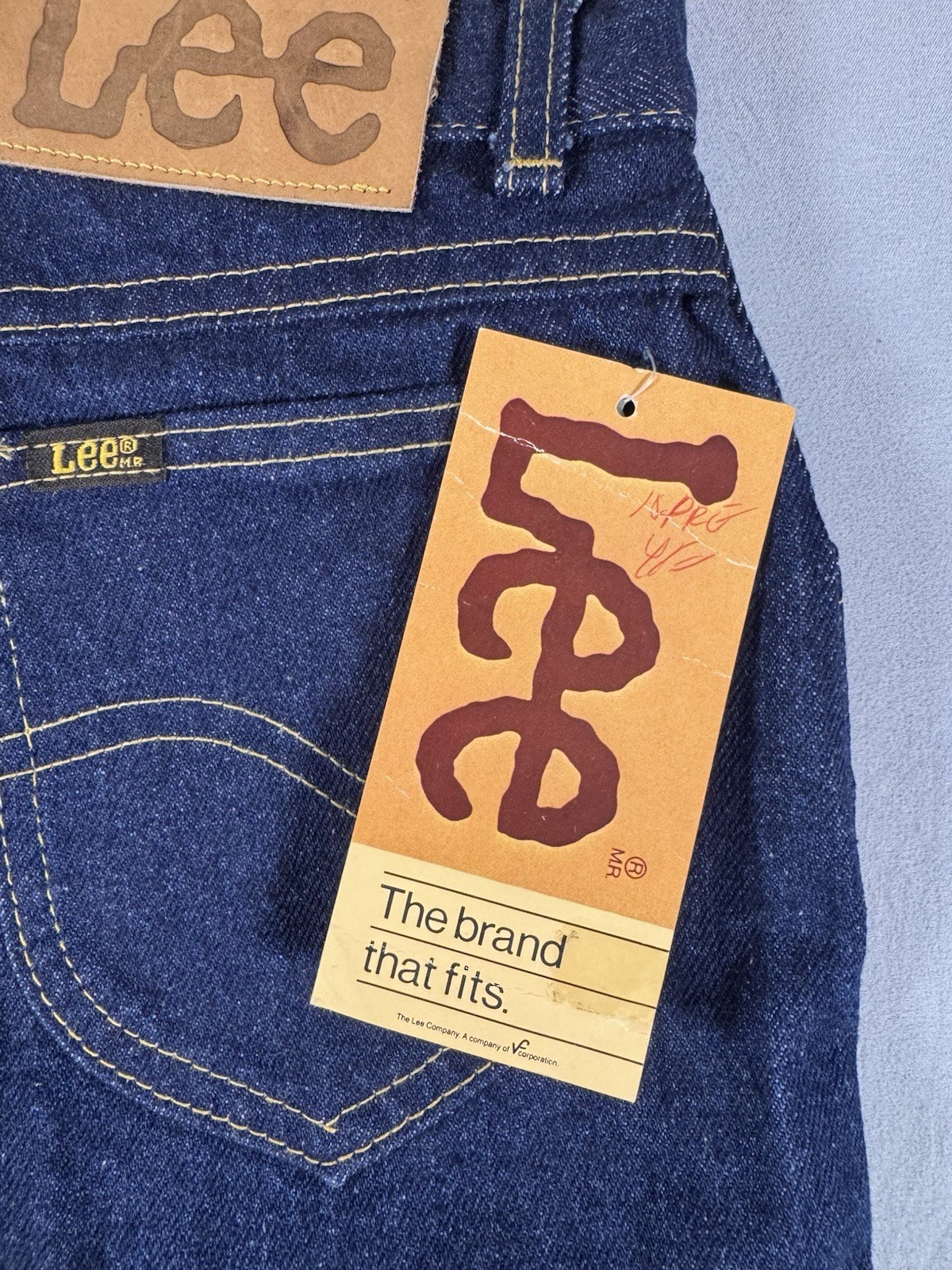Lee Riders Vintage Denim Juniors Jeans Deadstock USA Straight Leg (10 x 25W)