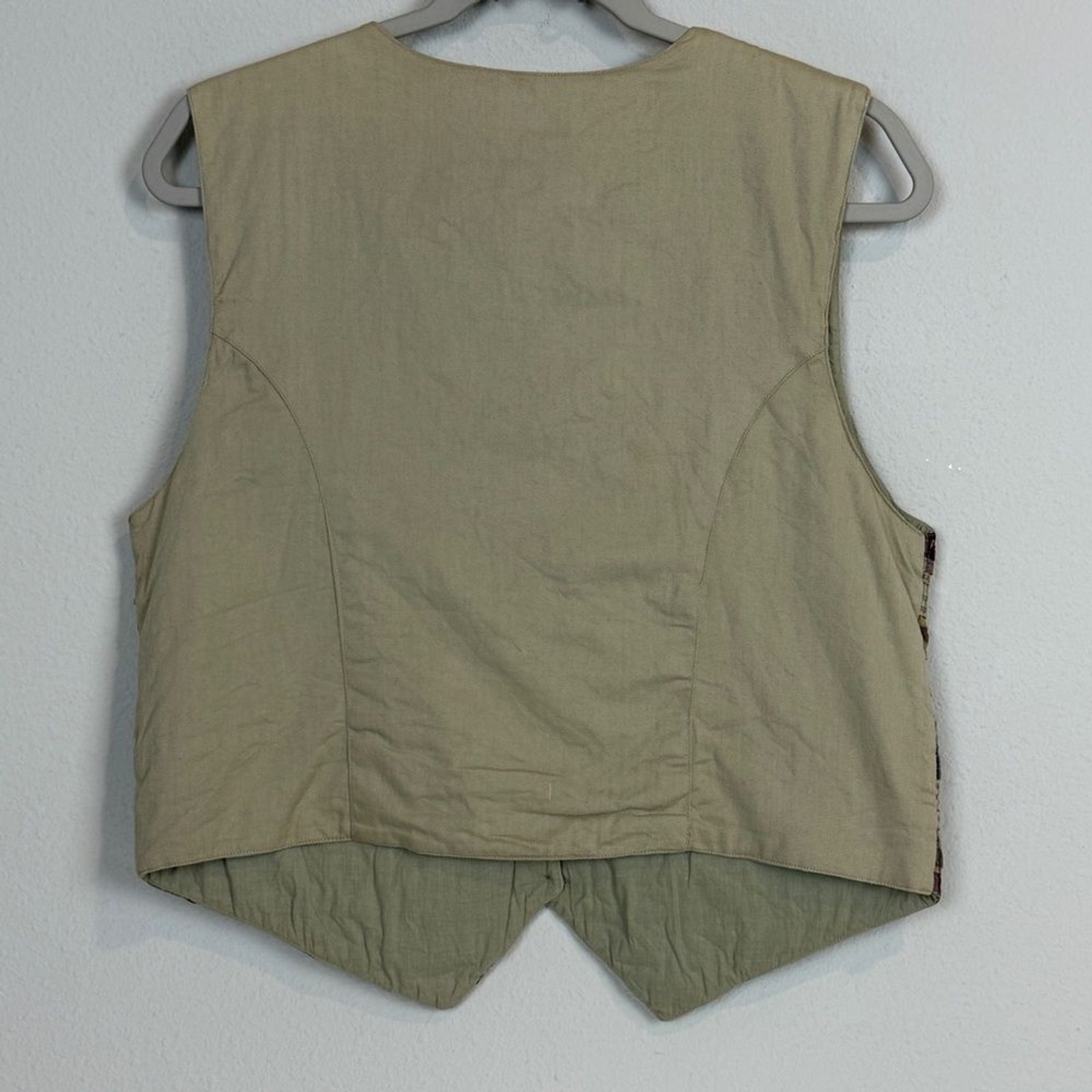Vintage 90s Paul Harris Design Embroidered Cottagecore Vest M