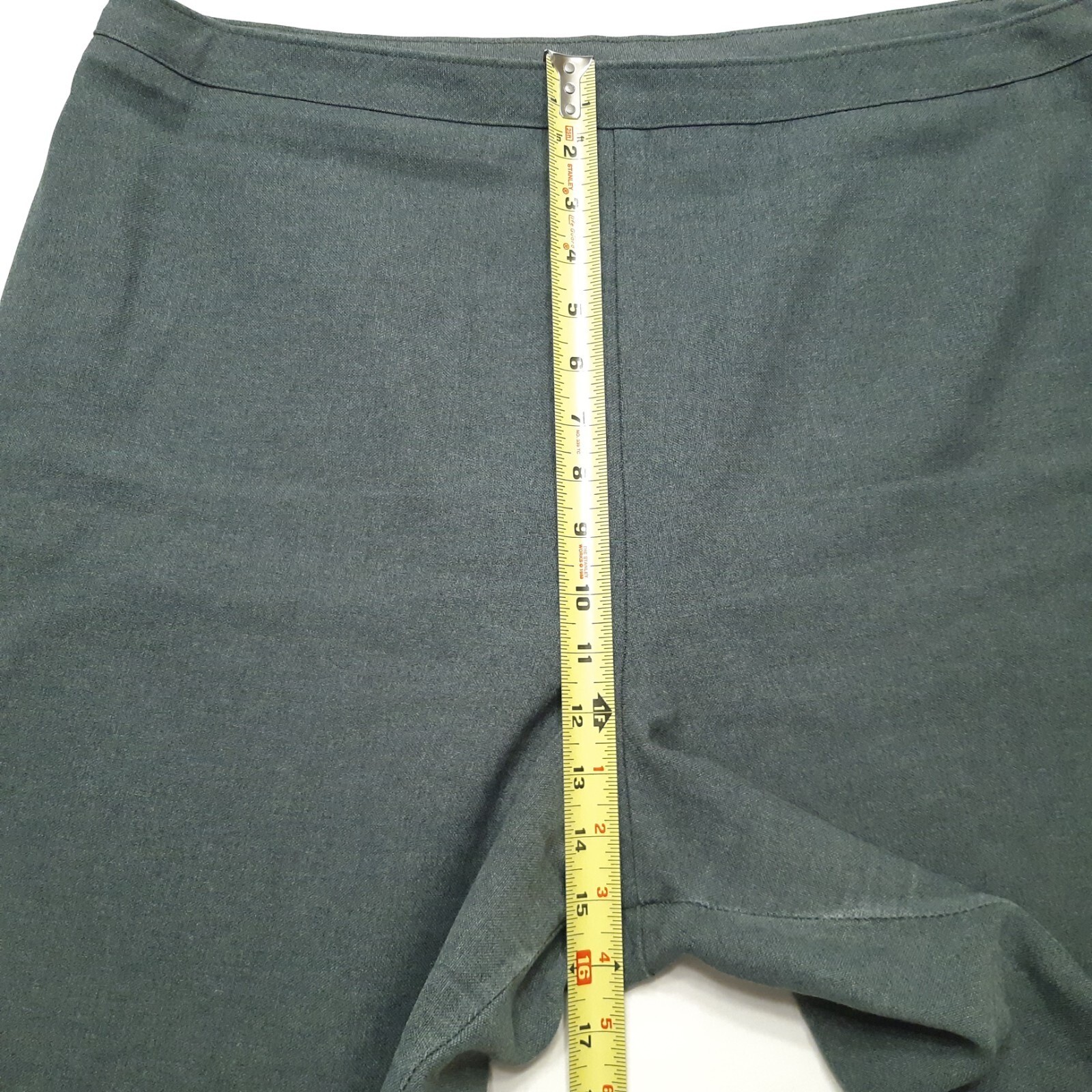 Vintage Levi Strauss Bend Over Dress Pants Womens 18 Gray Straight Leg High Rise