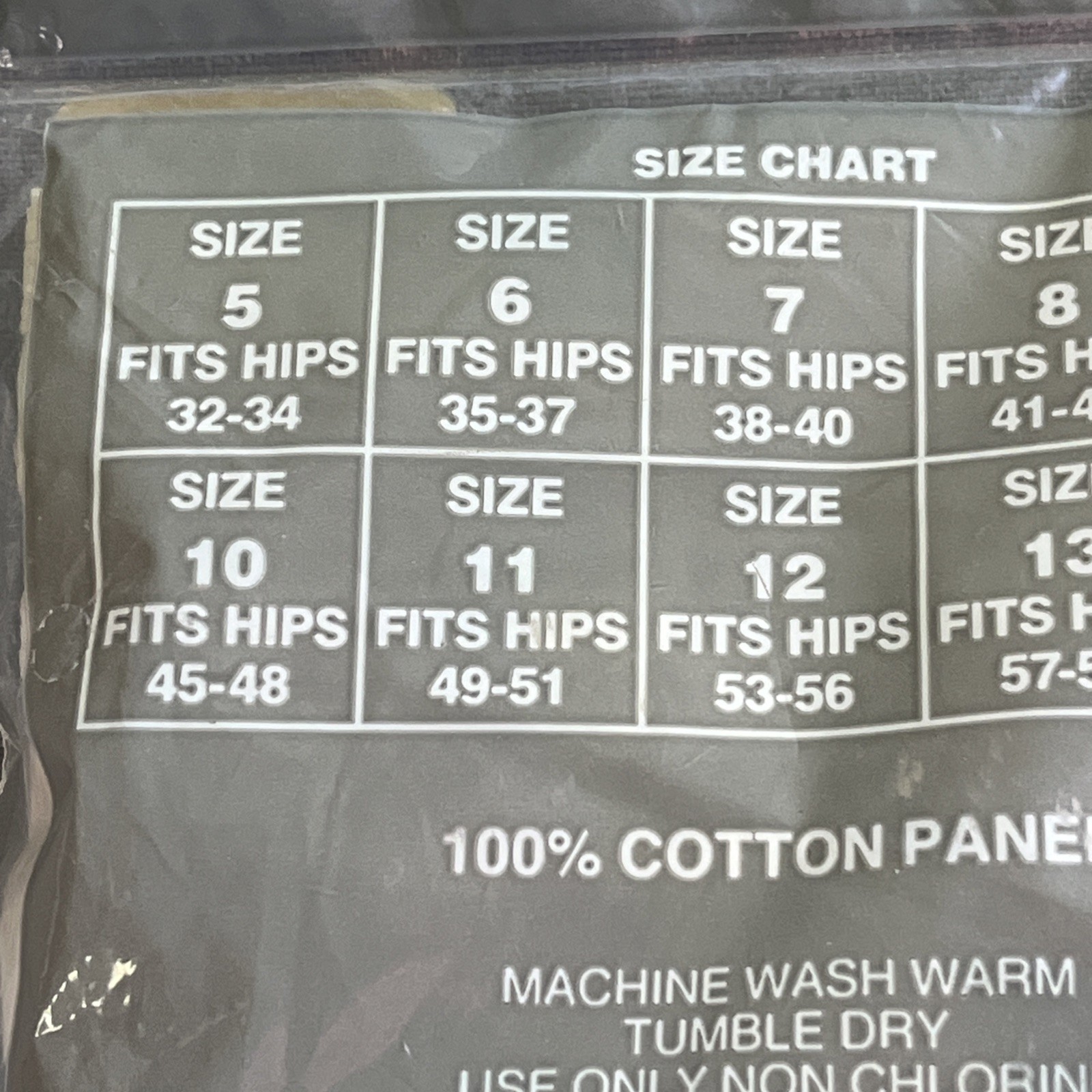 Vintage Woman Lady Manhattan Underwear Briefs Size 6 Solid Color 100% Cotton USA