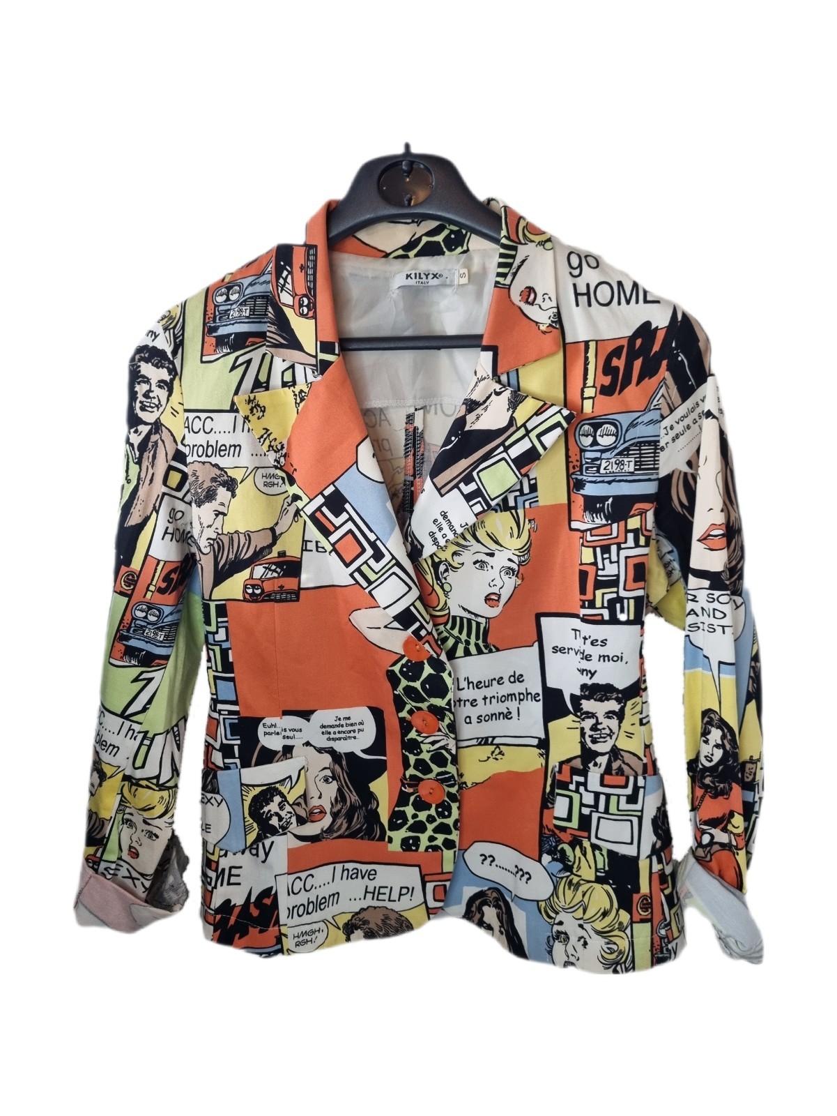 Kilyx Comic Book Pop Art Blazer/Jacket