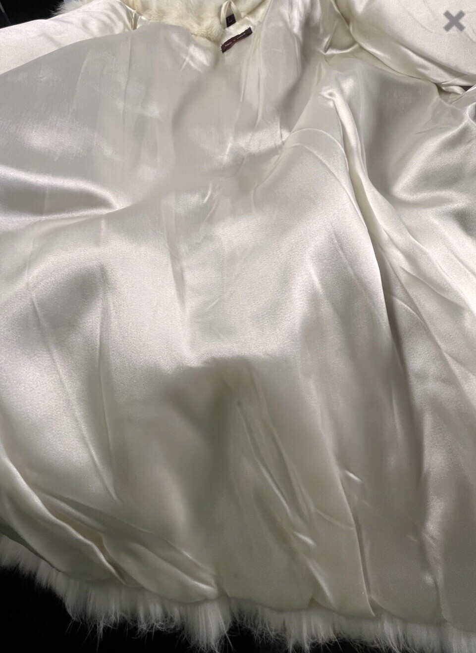 Stunning Vintage 1970’s Genuine White Rabbit Fur Coat – Luxe High Fashion Jacket