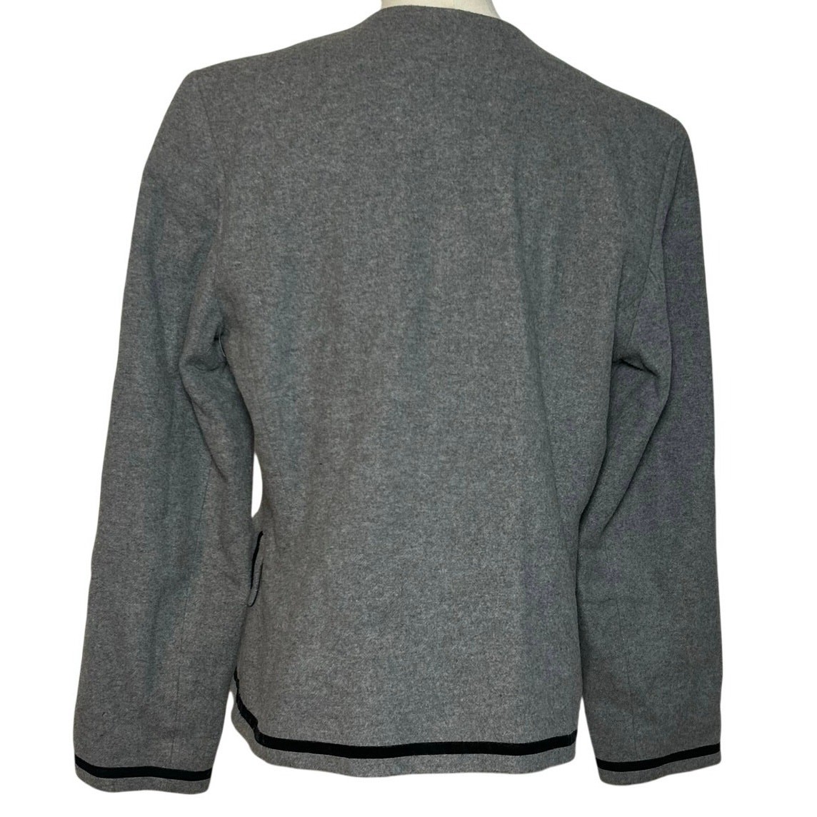 VTG 90s Y2K Harve Benard Wool Cashmere Blazer Jacket M Grunge Minimalist Preppy