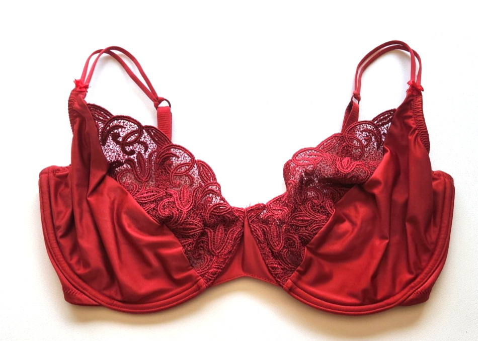 Victoria’s Secret Vintage 1999 Red Lace Underwire Bra 36DD