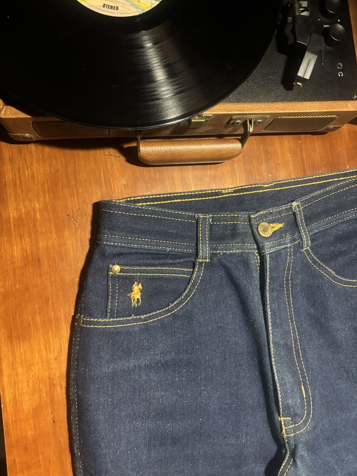 VINTAGE RARE Ivanhoe Women’s Jeans Size 9 Dark Wash SICK DESIGn