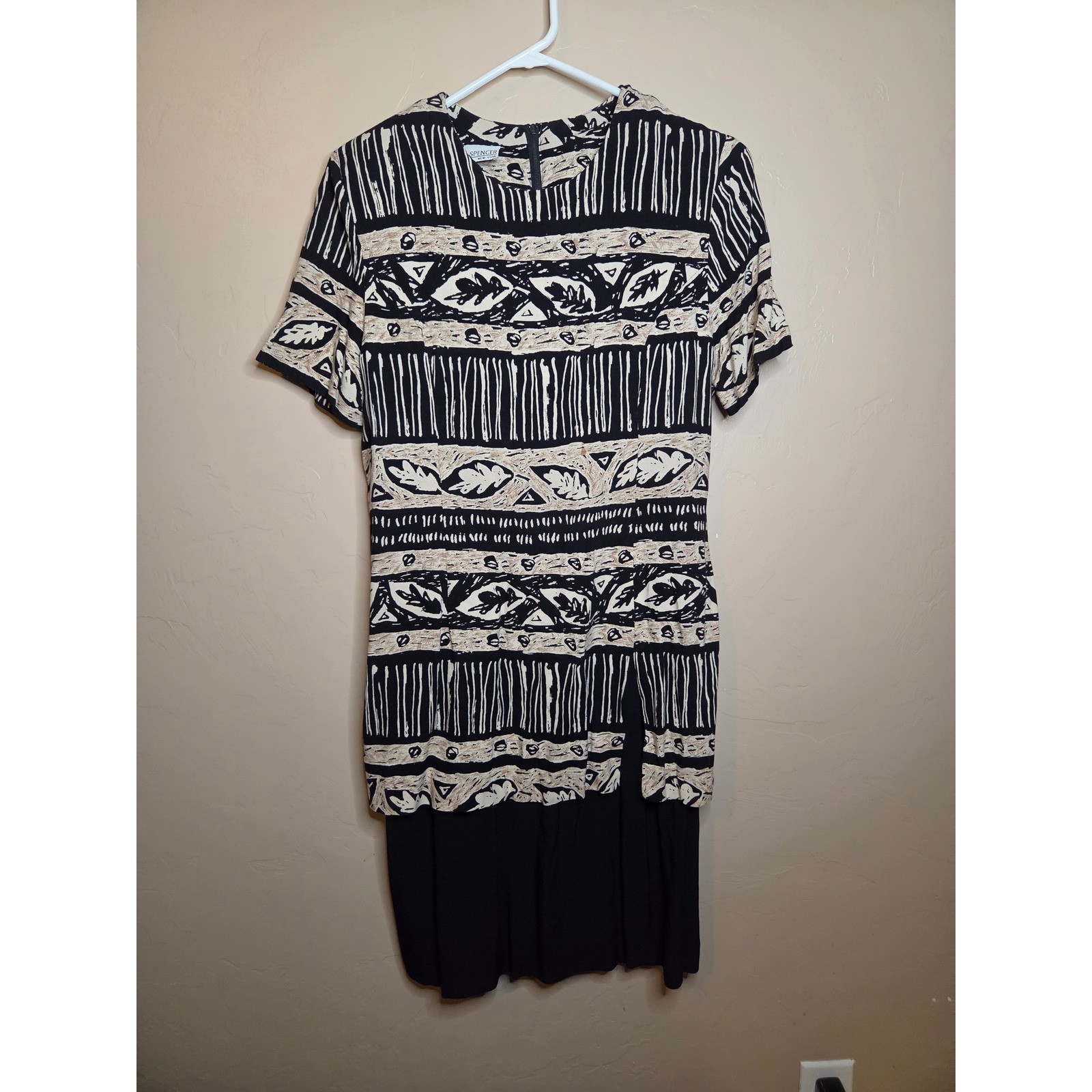 90s Vintage New York Party Dress w/ Shoulder Pads