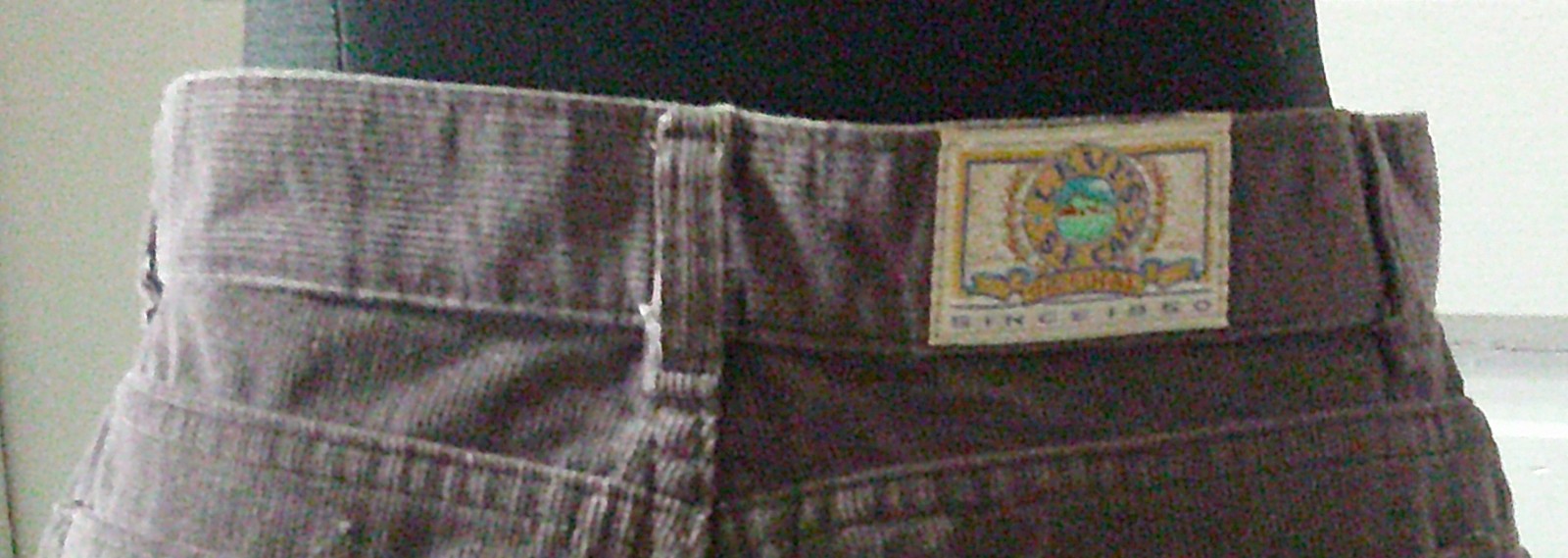70’s LEVI’S SF CAL USA Made Brown Corduroy Pants Slacks Trouser 14 12 Tall