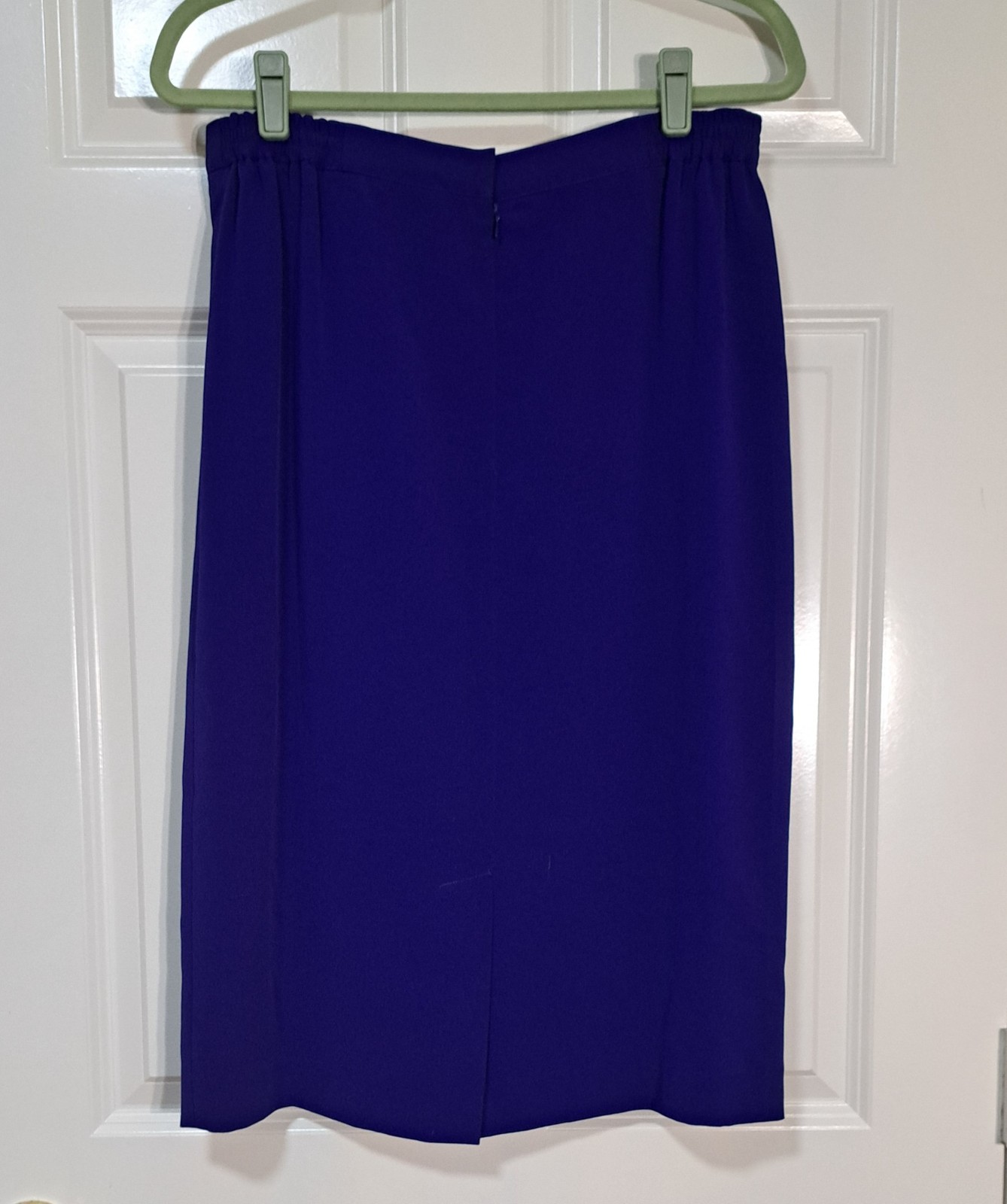 DAYMOR COUTURE by MERCEDES FERRIERA Royal Blue Evening Suit w/ Beaded Accents 12