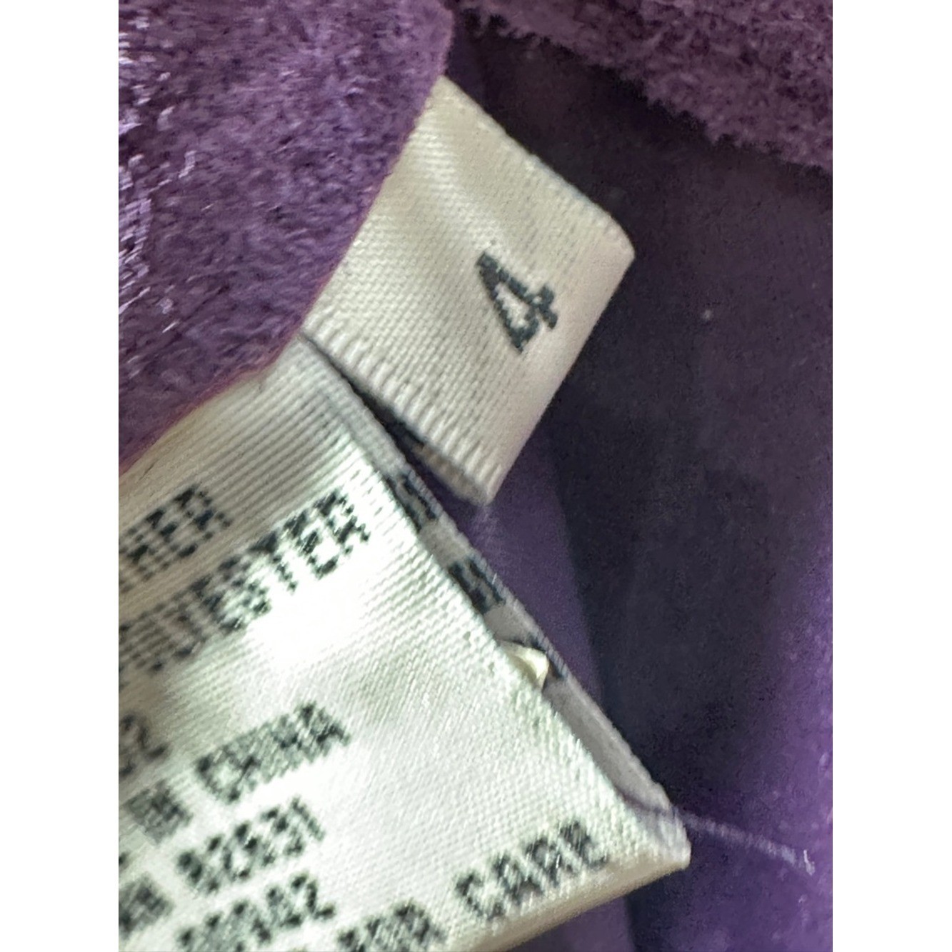 Newport News vintage Skirt size 4 Purple Suede Whimsigoth Indie Sleaze Retro
