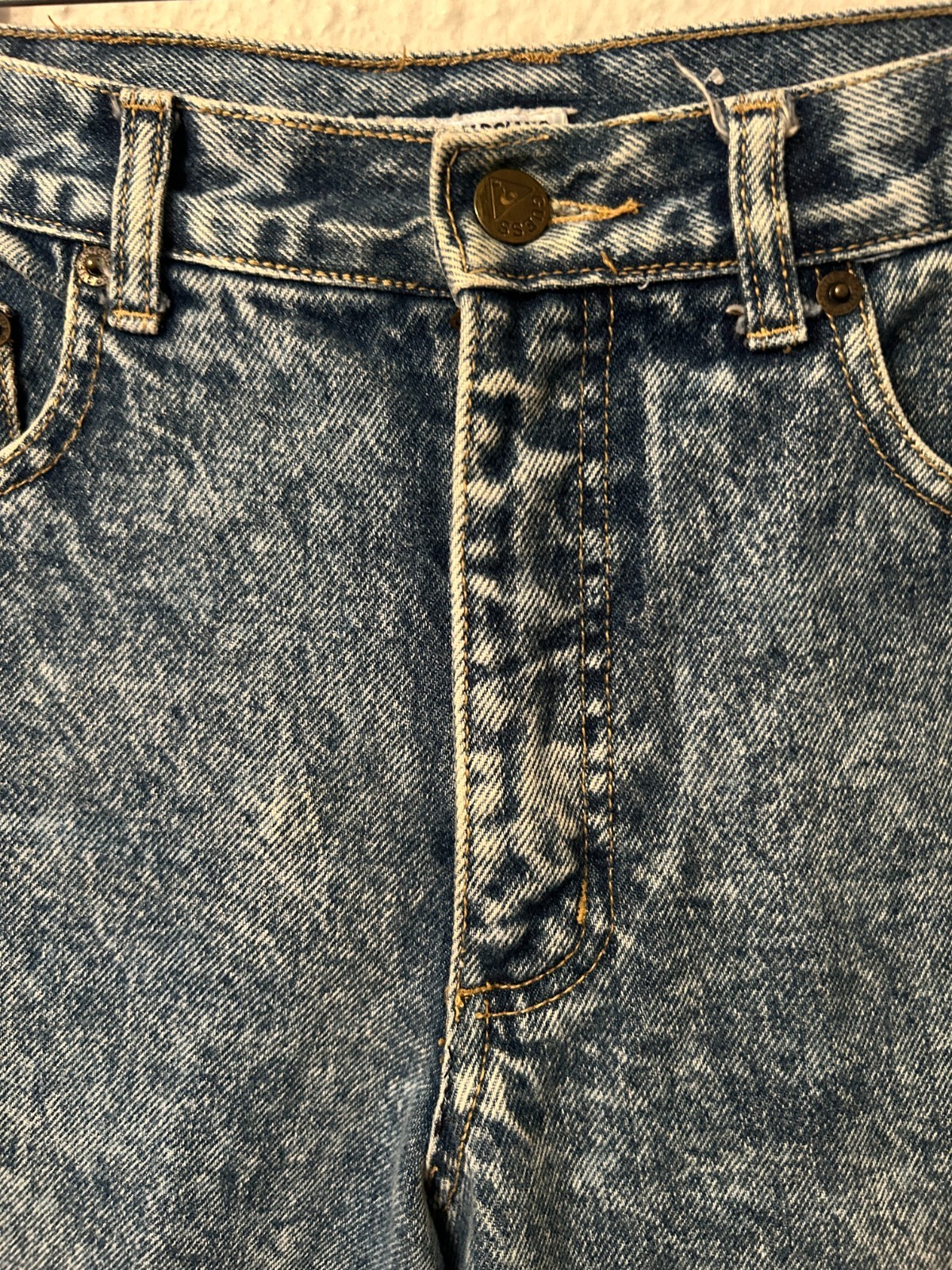 Vintage Guess Size 29×32 Georges Marciano Acid Washed 10110P Tapered Mom Jeans