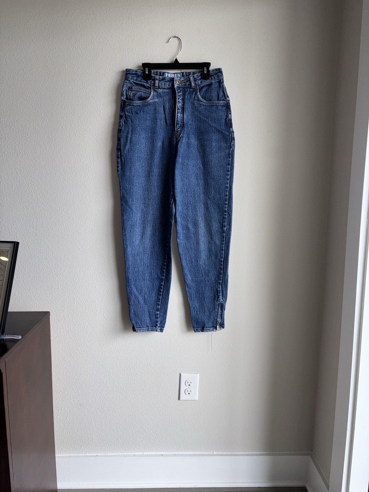 Vintage Gloria Vanderbilt American Royal Jeans Slim Ankle Zip