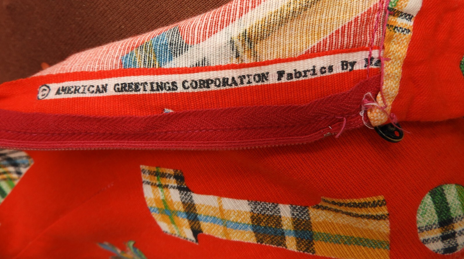 Vtg 1970’s Red Holly Hobby Pioneer Girl Praire Misses Dress sz XS