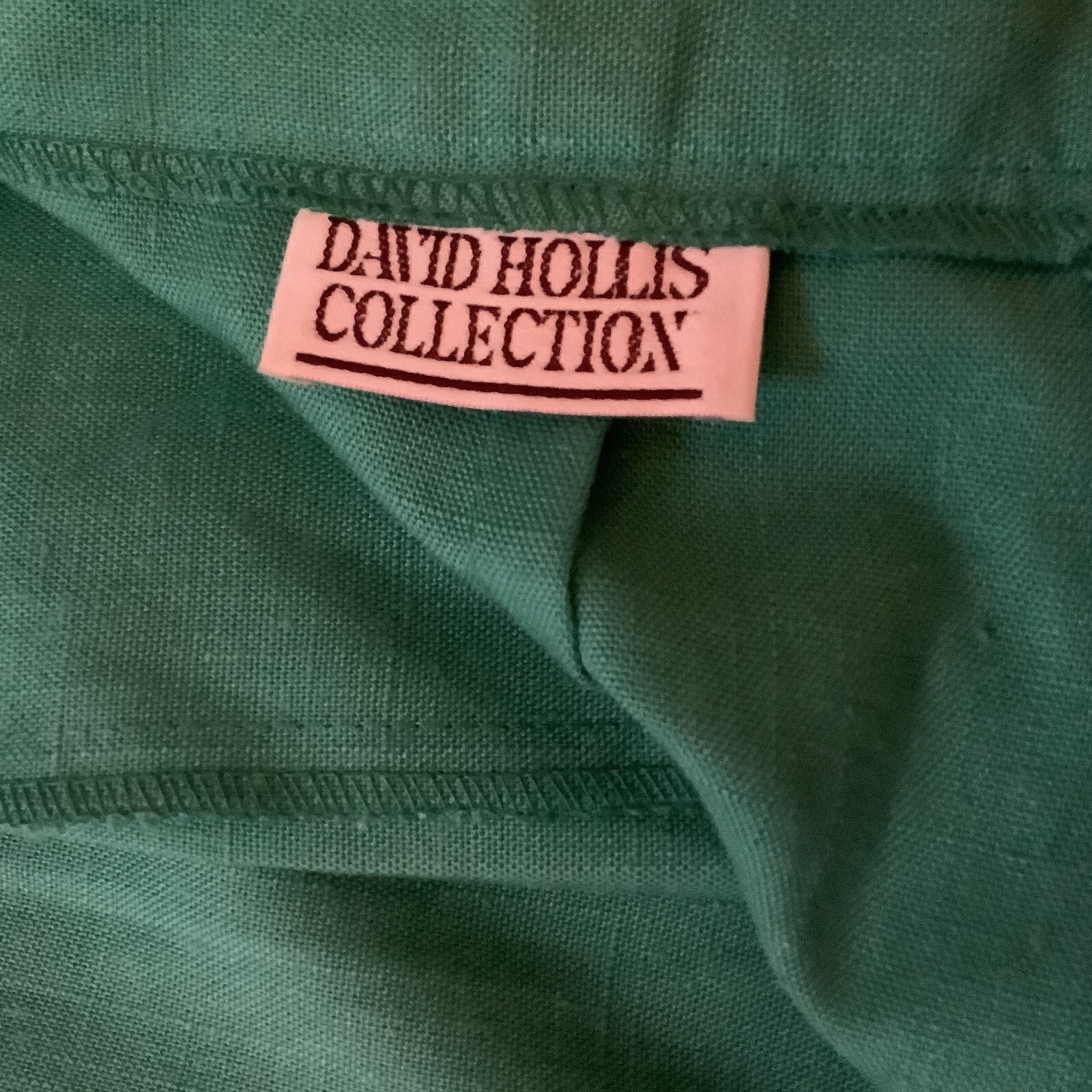 Vintage 80s Women’s David Hollis High Waisted Green Trousers Pants Sz 9
