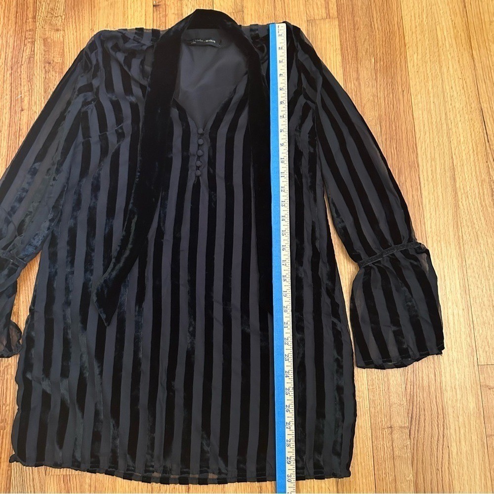 REVOLVE XS Mini Dress House of Harlow 1960 Multi Stripe WovenVelvet Stripes(T)