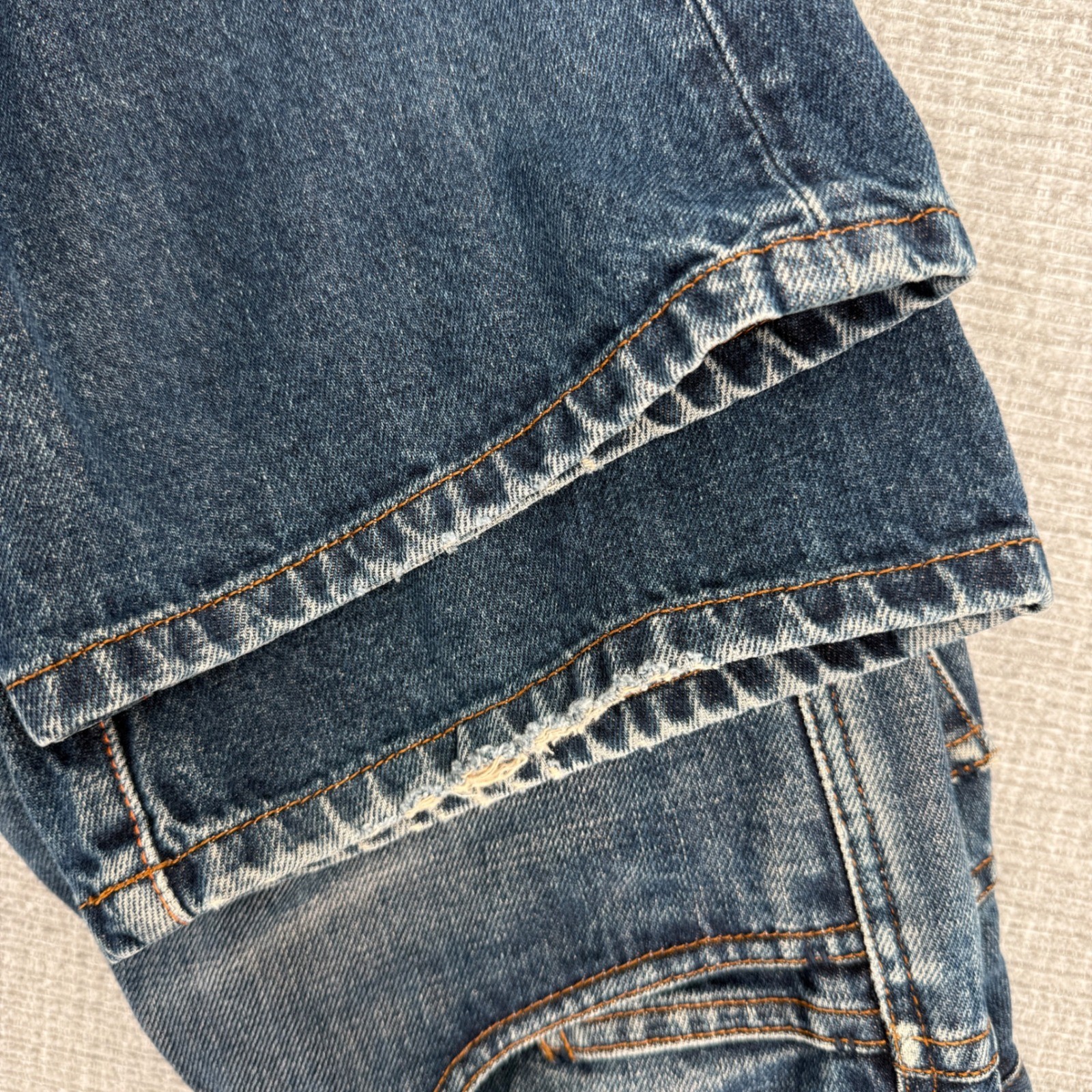 Vintage Diesel Jeans Women 26 Blue Denim Flare Leg Y2K Boho Bootcut Western
