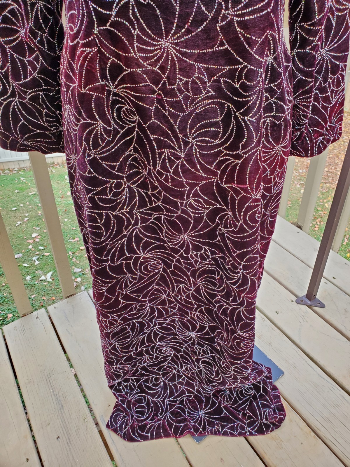 Vintage Geoffrey Beene Dress Rhinestone/Glitter Dress