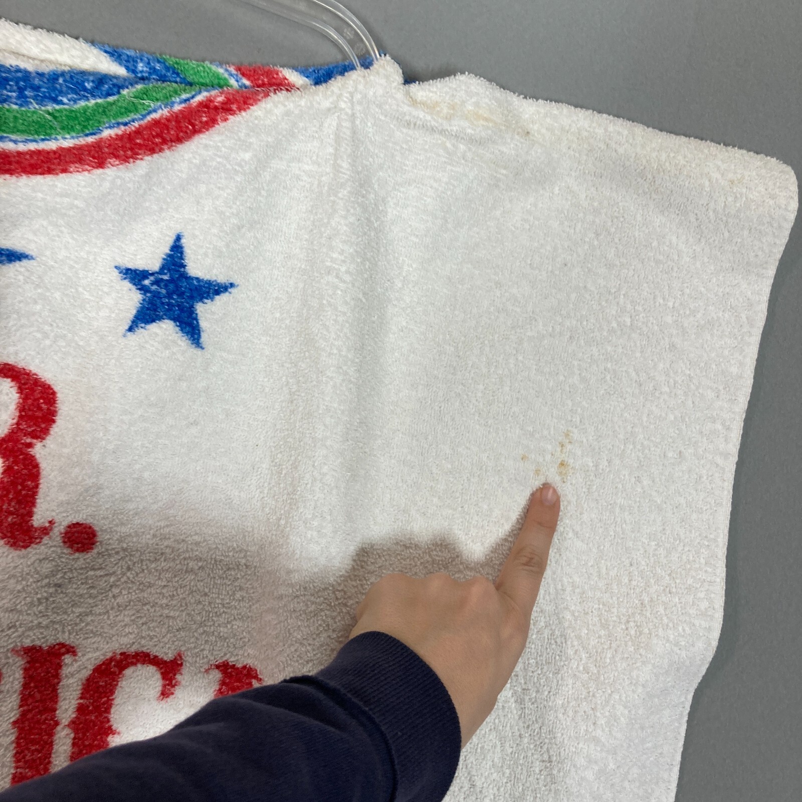 Vintage Beach Towel Cover Up Mr America US Navy Sailor USA Adult One Size Unisex