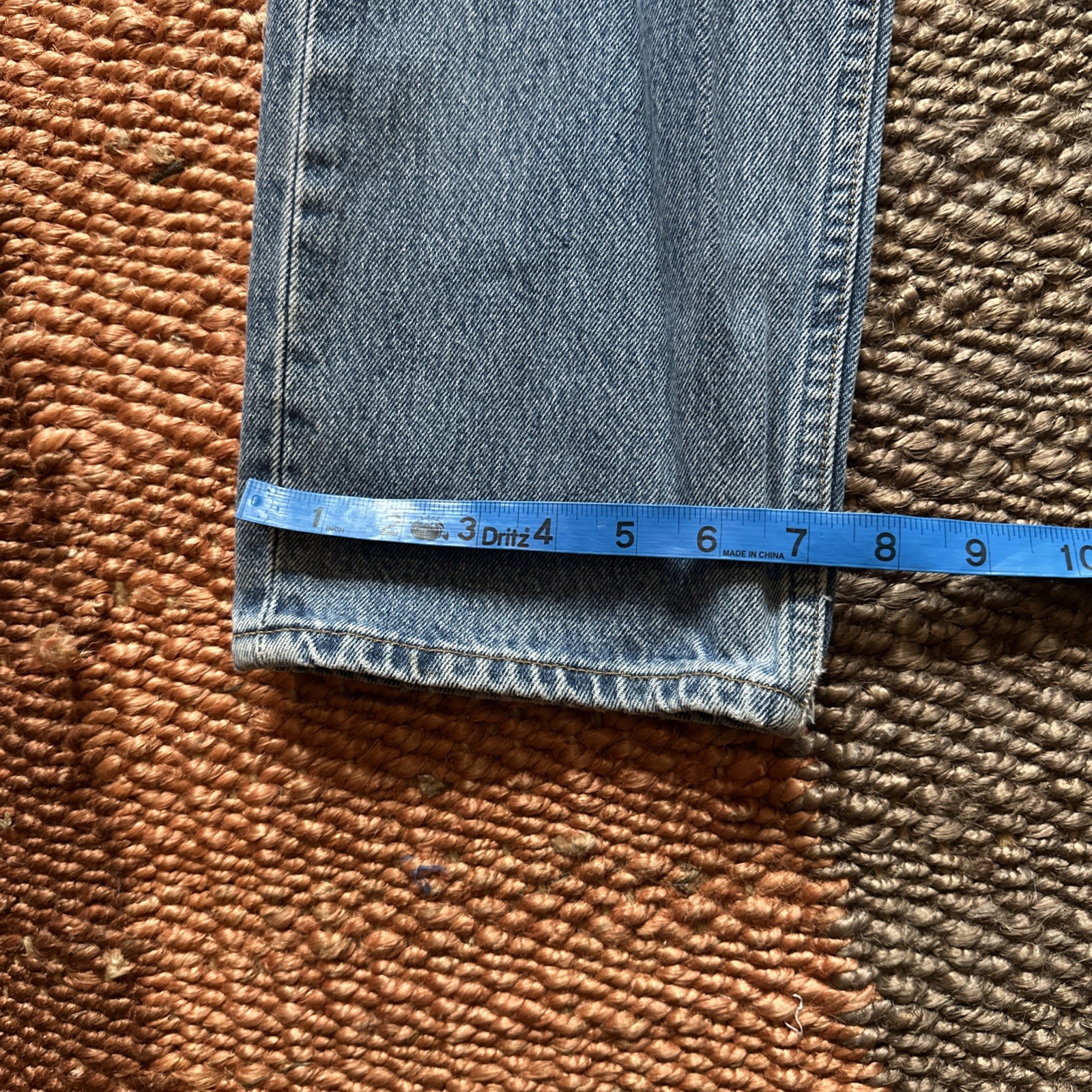 Vtg W’s 80s Levis 501 Jean 32×32 (30×29) Blue Made In Canada Factory 216