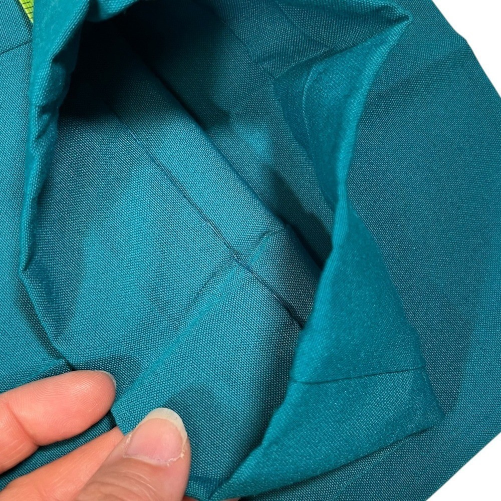 Lord Isaacs 30 Teal Blue Trousers High Waist Pleated Tapered Leg Vintage 80s 90s