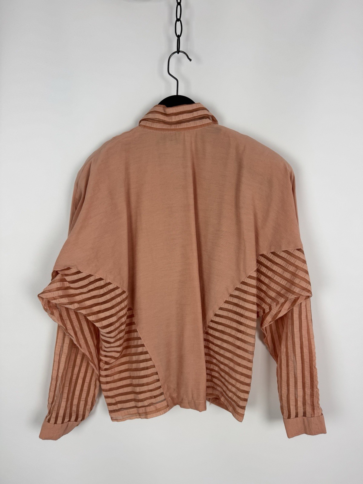70-80’s Vintage Rare Sandro Paris Chest Pockets Blouse