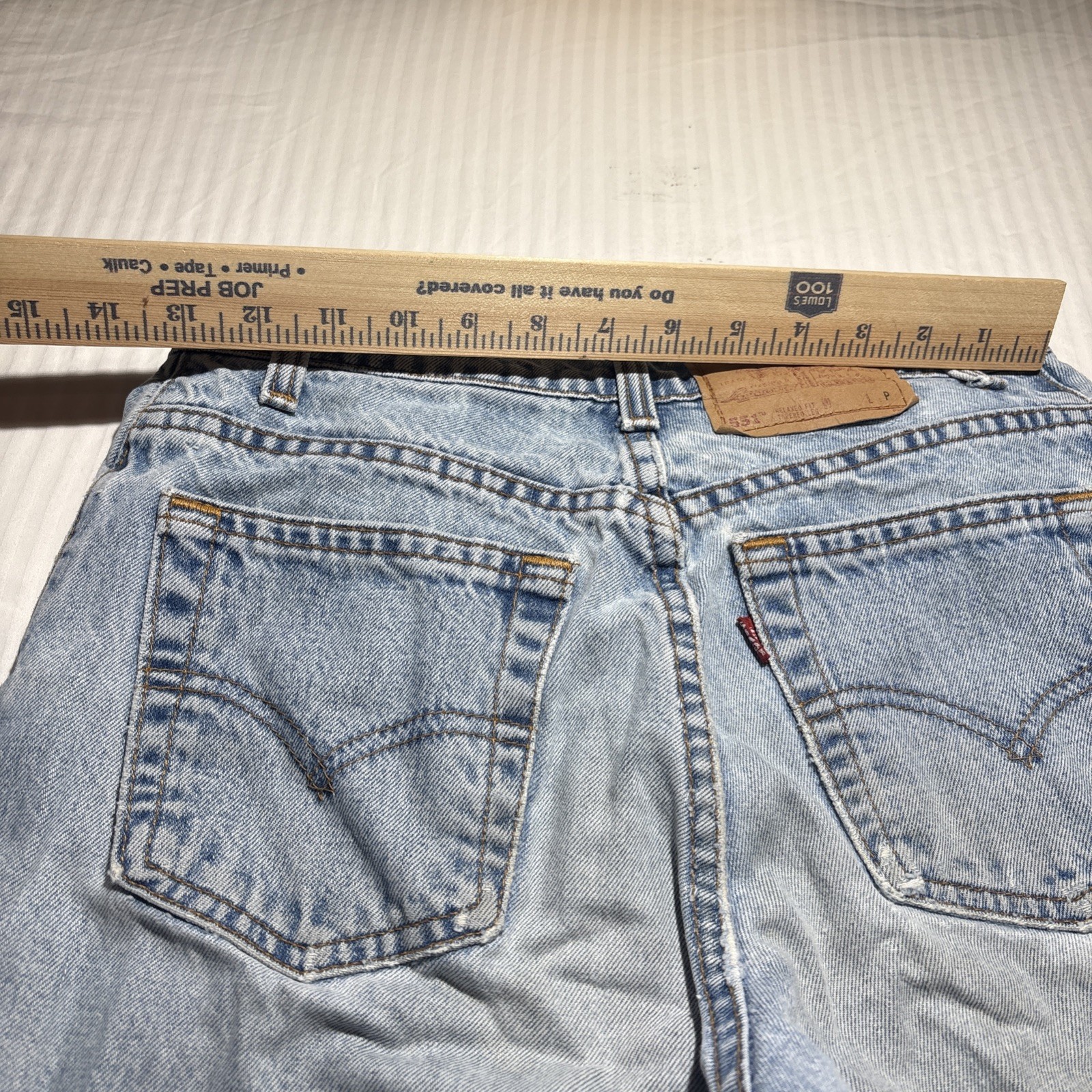 Vintage Levi’s 551 Red Tab 1995 90s Mom 11.5 Rise Jeans 6 Pet Distressed. 1050