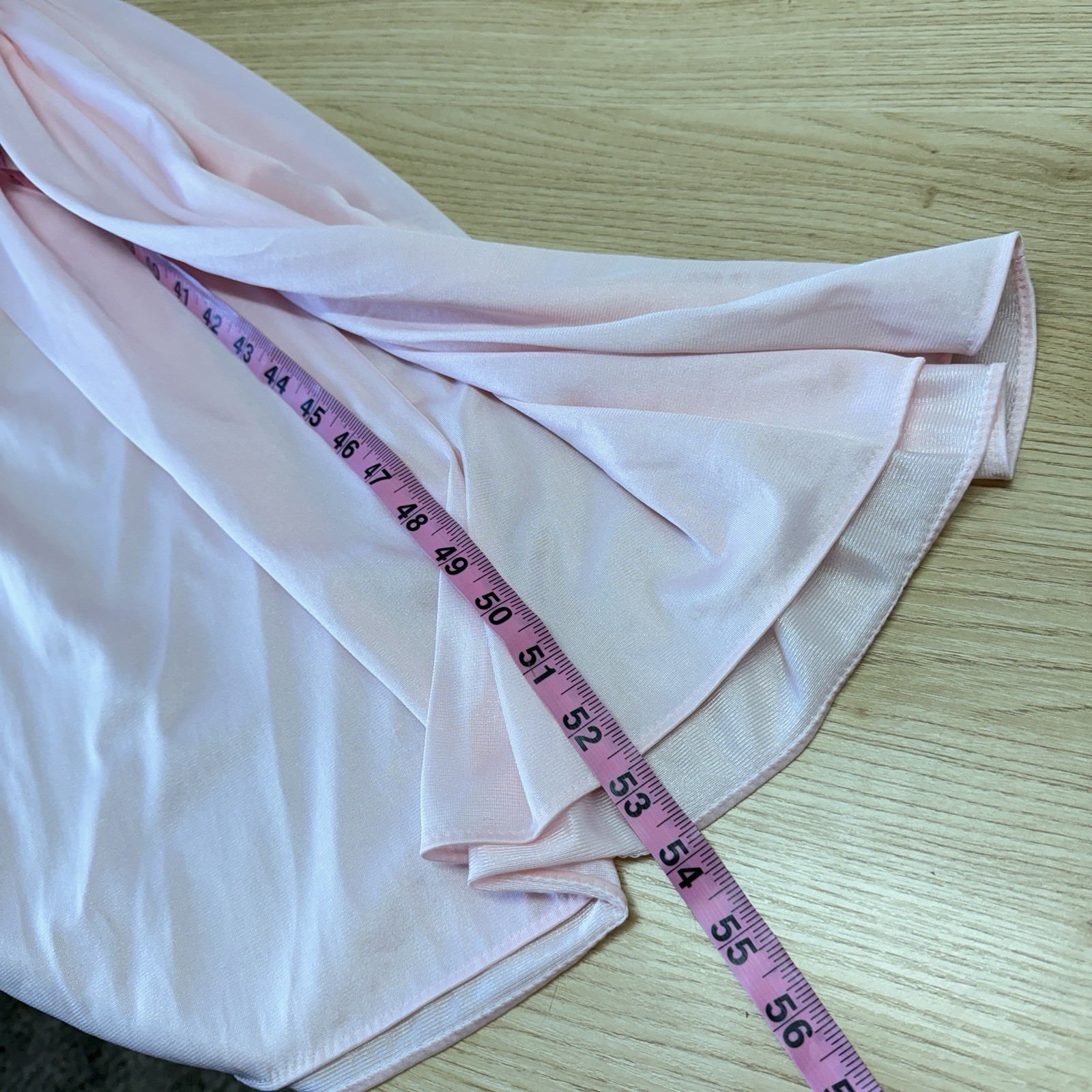 Vintage Pink Lace Slip Size Small Nightgown Lingerie Lace Ethereal Fairy Whimsi