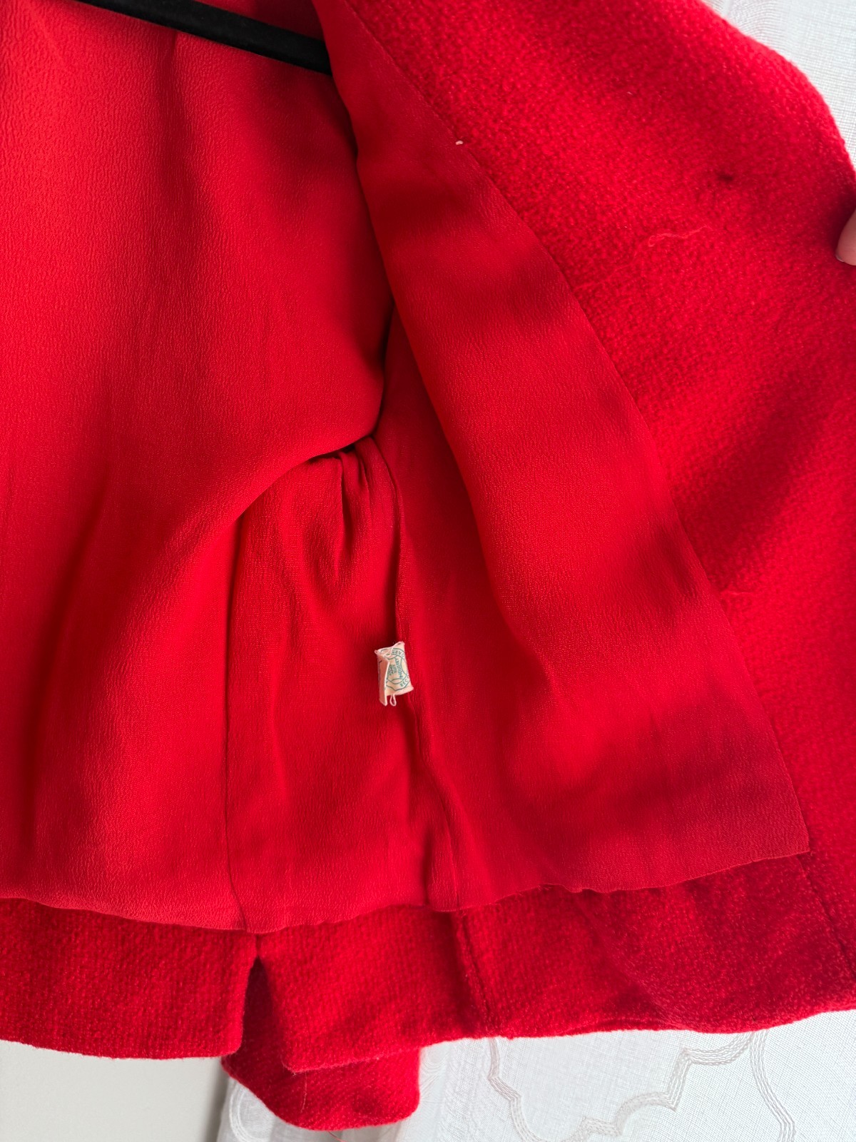 Vintage Red Bolero Blazer Jacket -1950s / Original Tags