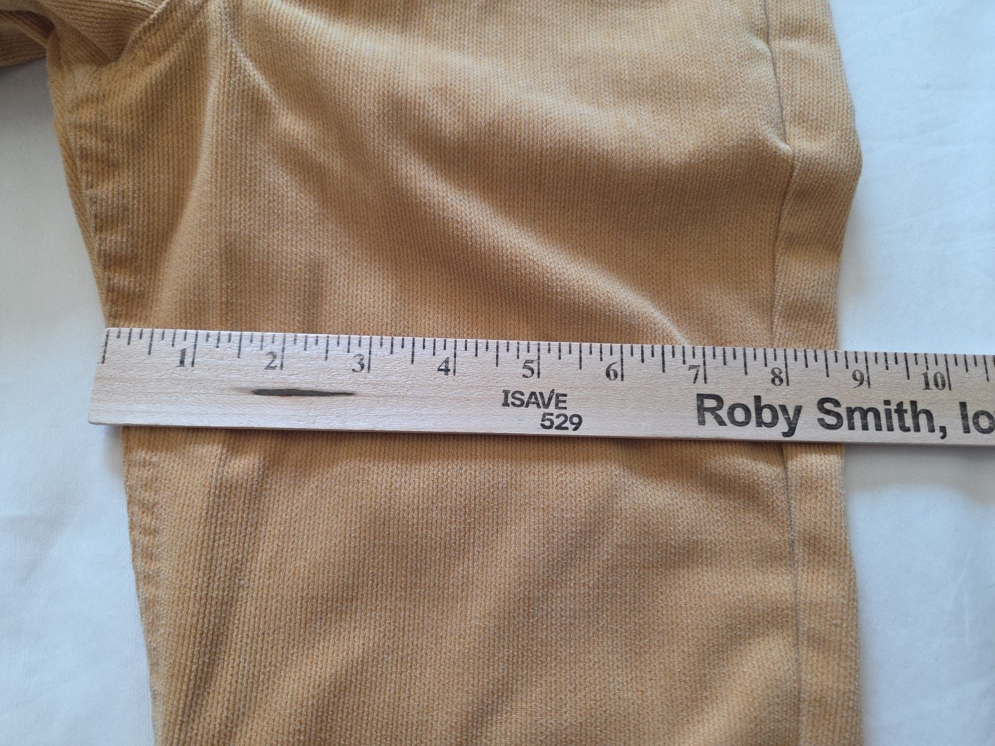 Vtg 1976 Levi’s 747 Student Bell Bottoms Tan Corduroy 24×29 EUC Talon 42 RARE