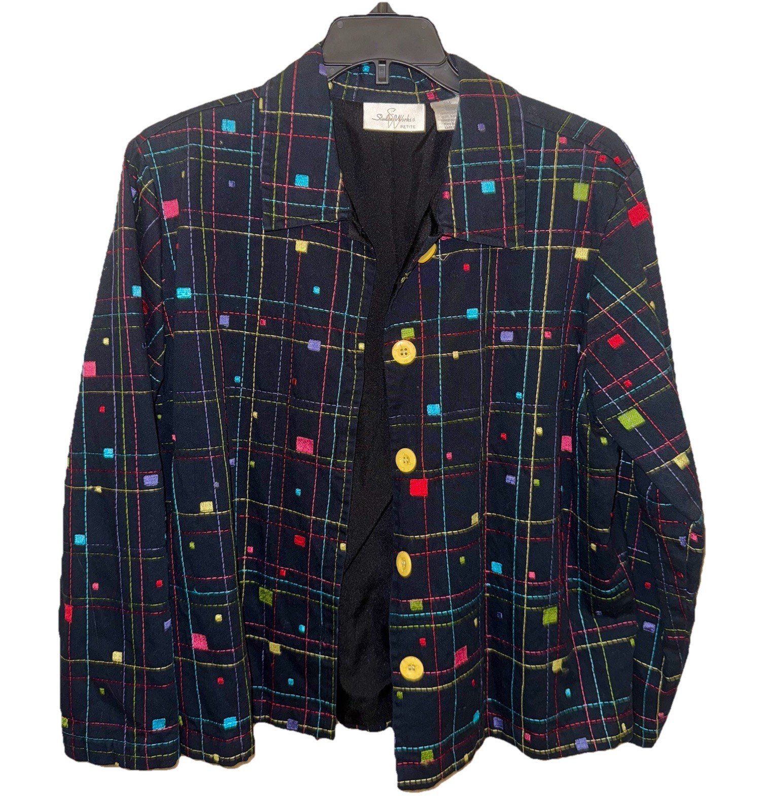 Vintage Studio Works Colorful Blazer 80s