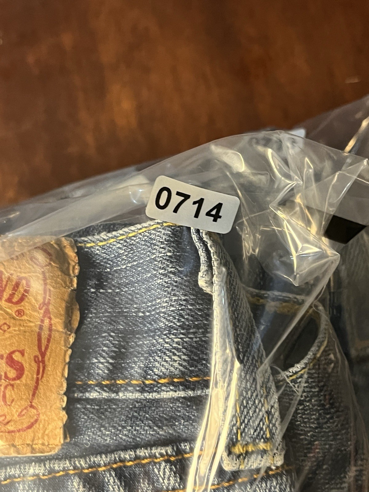Vintage Lucky Brand Womens Blue Jeans Sz 2/26 Dungarees Made in USA Button Fly