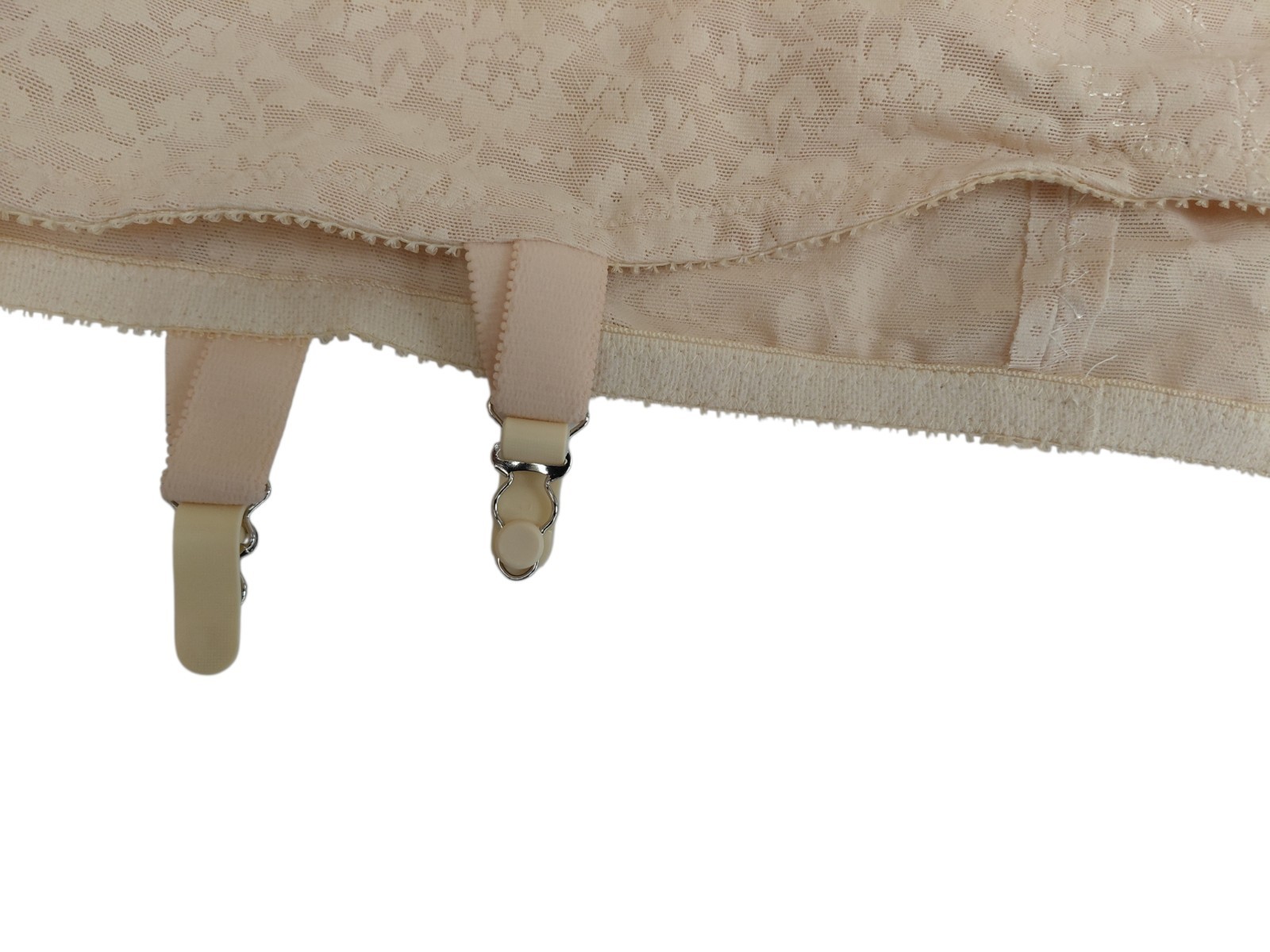 Vintage Crown-nette Open Bottom Girdle With Garter Size 48
