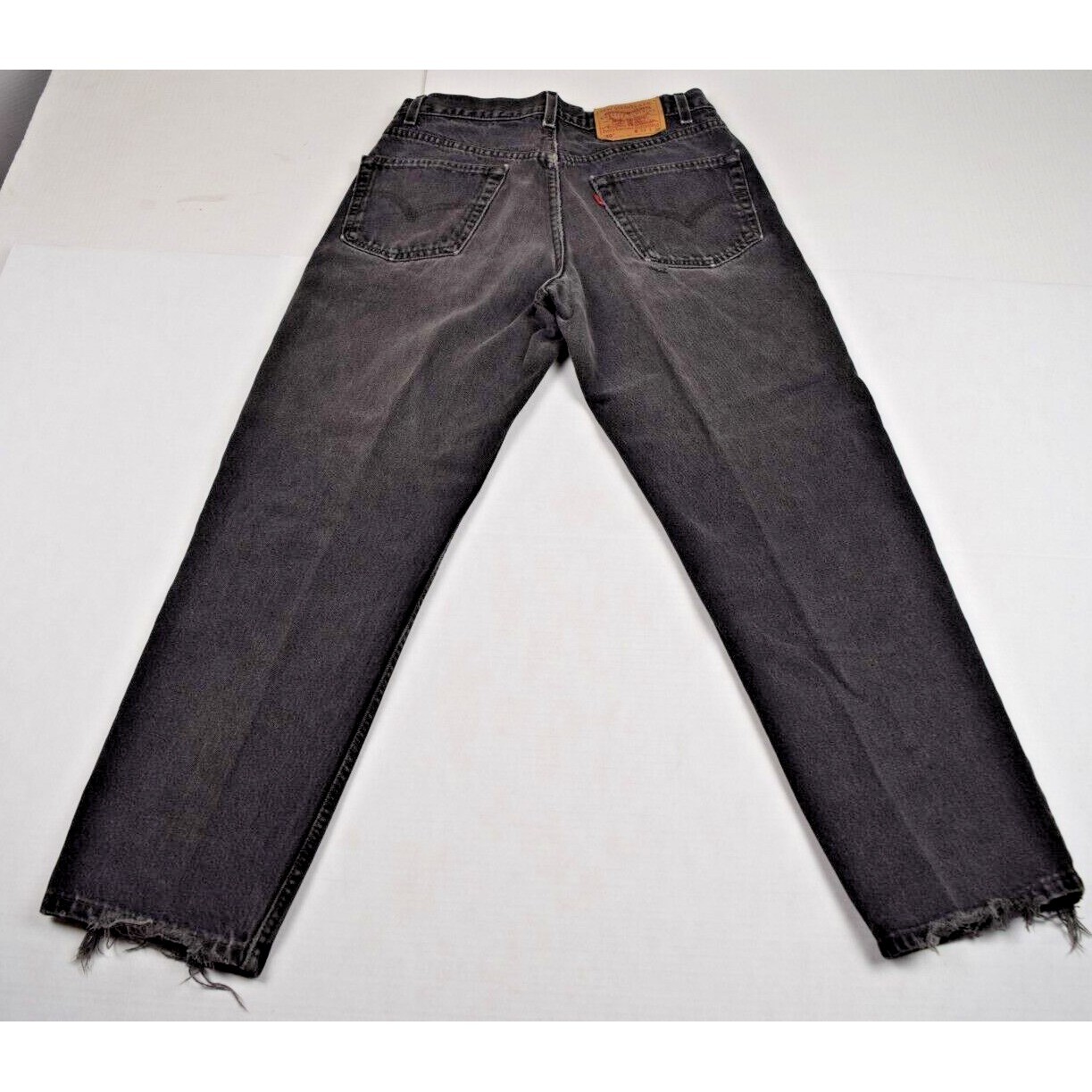Vintage Levis 550 Jeans Black Relaxed Fit 33 x 30 Faded Black Made USA 1999
