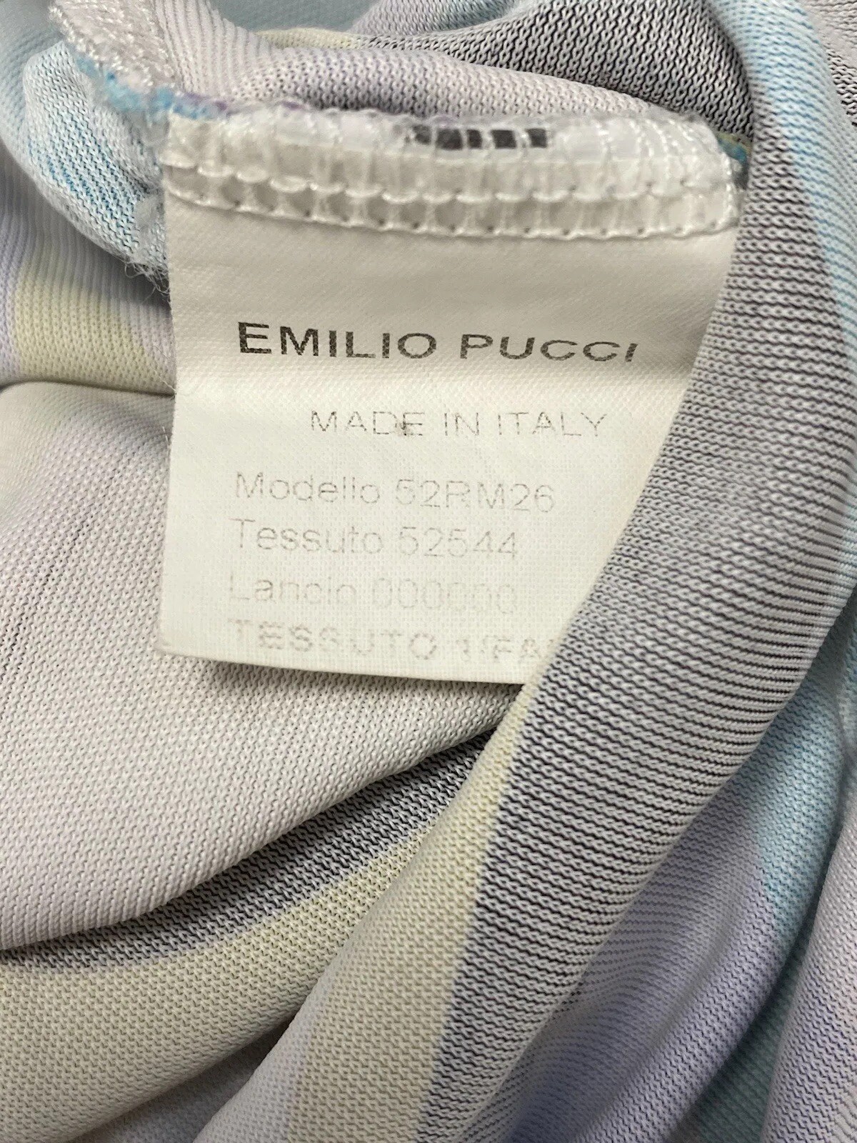 EMILIO PUCCI WOMEN’S JERSEY SHIRT VINTAGE JHD4927